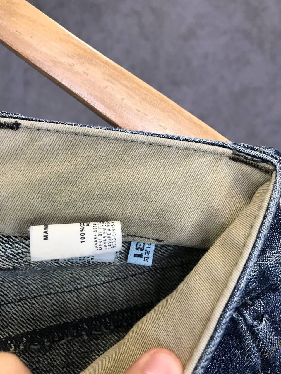 Designer Armani Jeans vintage designer denim jeans Size US 30 / EU 46 - 5 Thumbnail