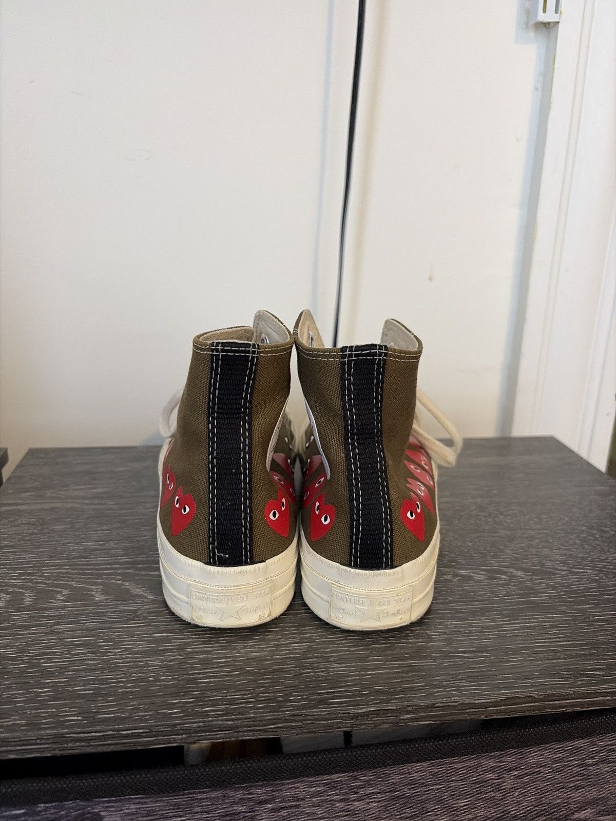 Comme des Garcons PLAY × Converse Comme des Garçons Size US 8 / IT 38 - 4 Thumbnail