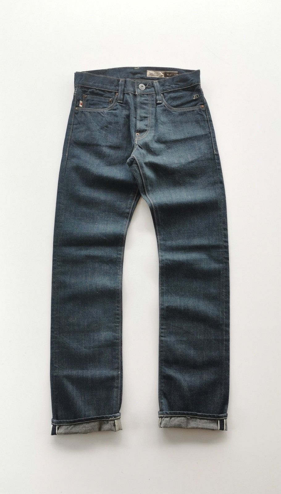 Japanese Brand Back Number Selvage Jeans (R1229224) Size US 28 / EU 44 - 2 Thumbnail