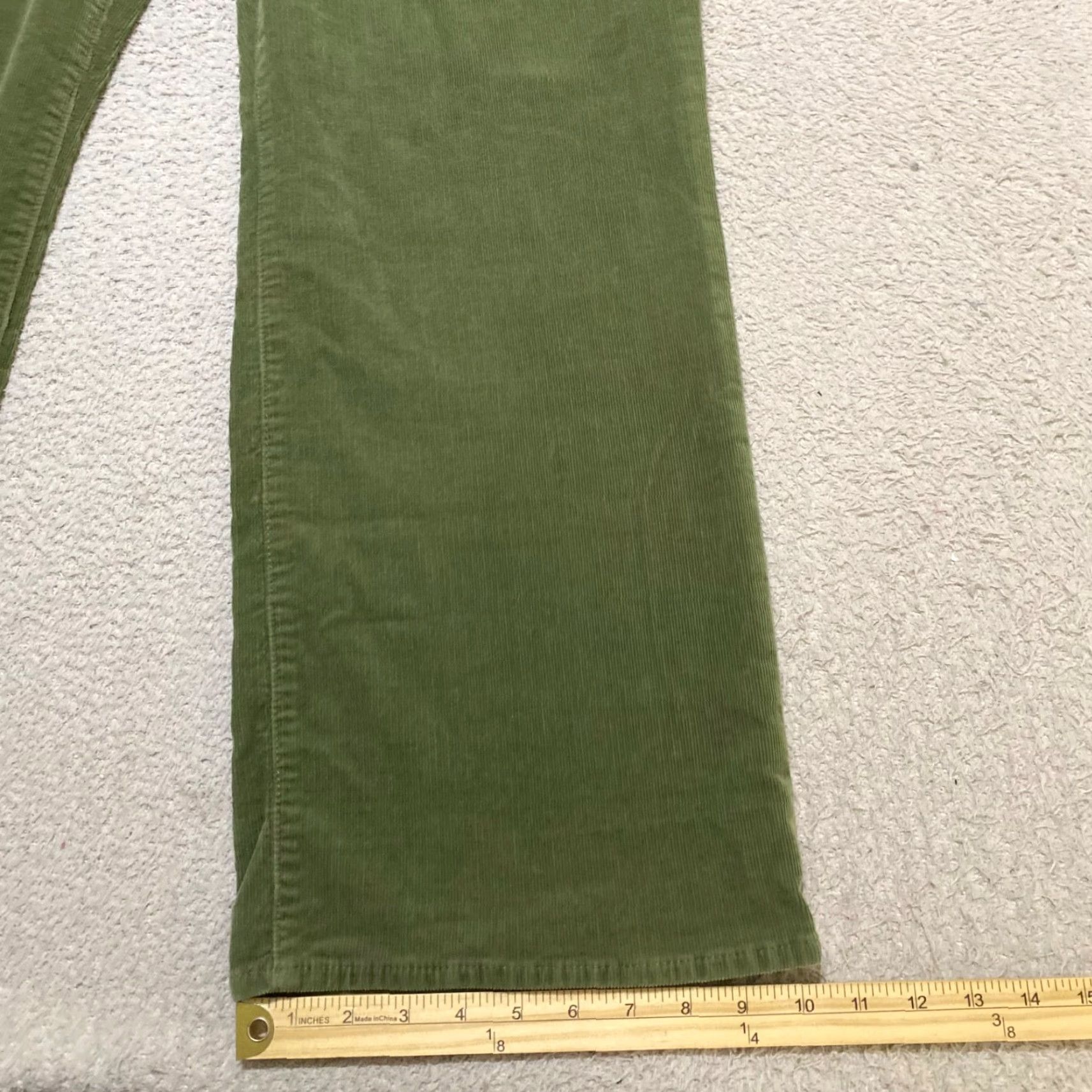 Talbots Talbots Jeans 22W Plus Green Corduroy Bootcut High Rise Medium Wash Jeans Womens 22W Plus Green Corduroy Bootcut High Rise Medium Wash Size 40" / US 18 - 5 Thumbnail