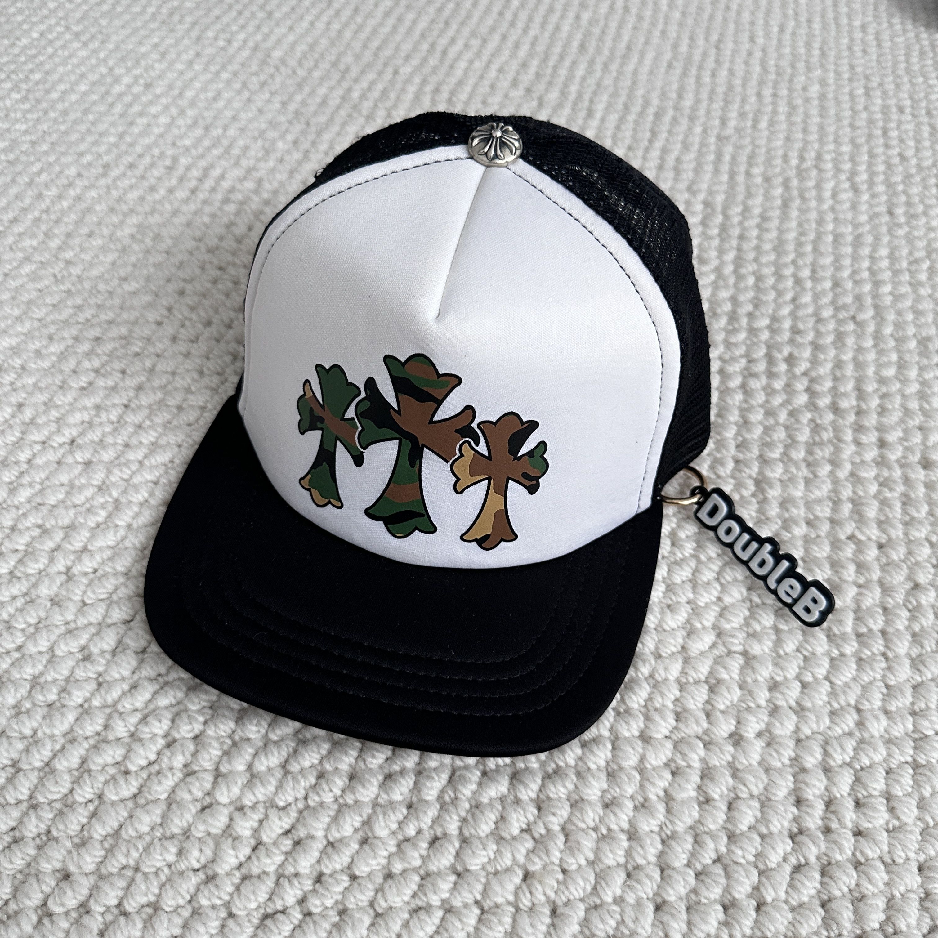 Chrome Hearts Cemetery Trucker Hat Black | Grailed