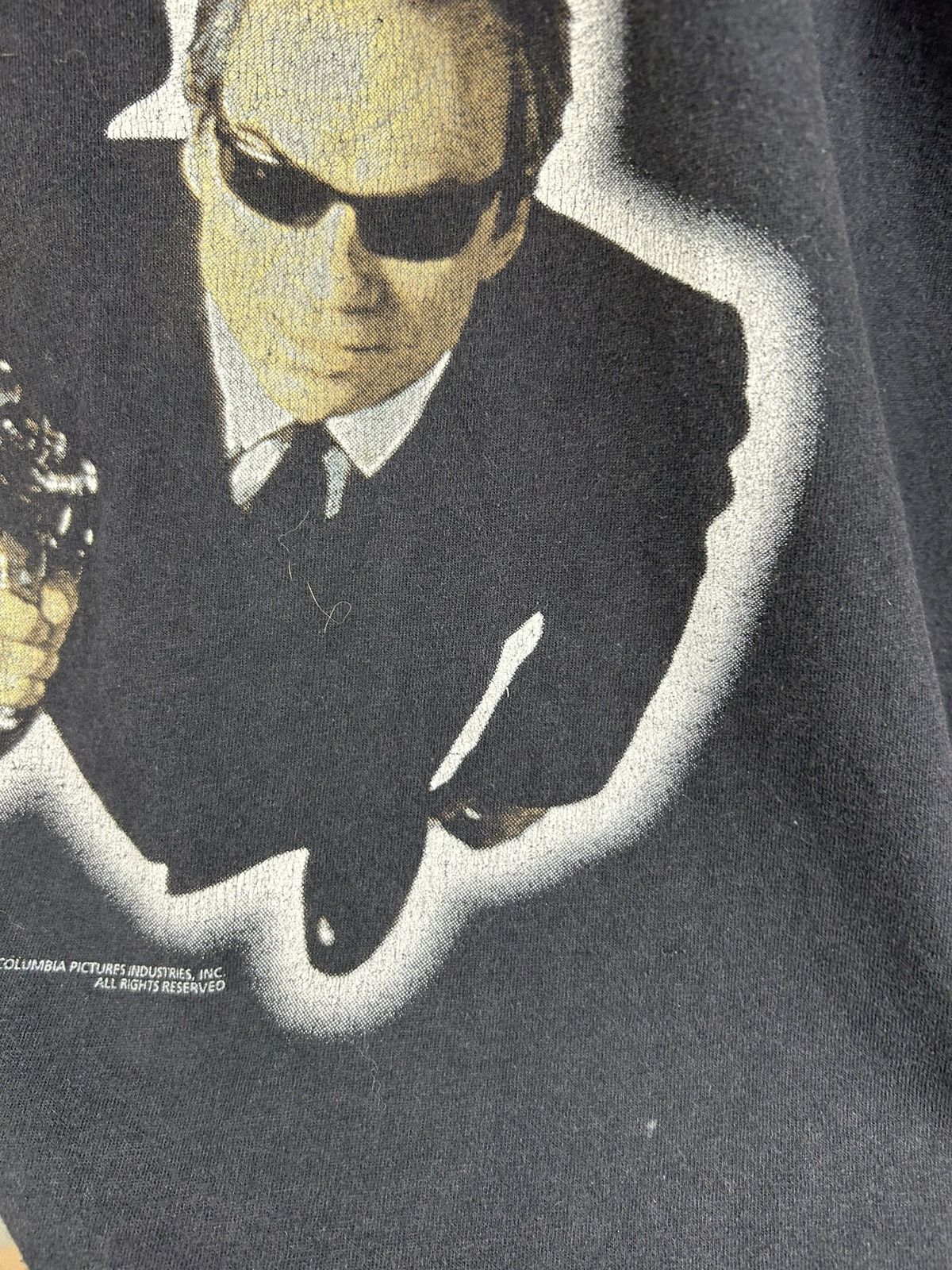 Vintage Men in Black 1997 Vintage Movie T-Shirt Tee Graphic Retro Size US XL / EU 56 / 4 - 9 Thumbnail