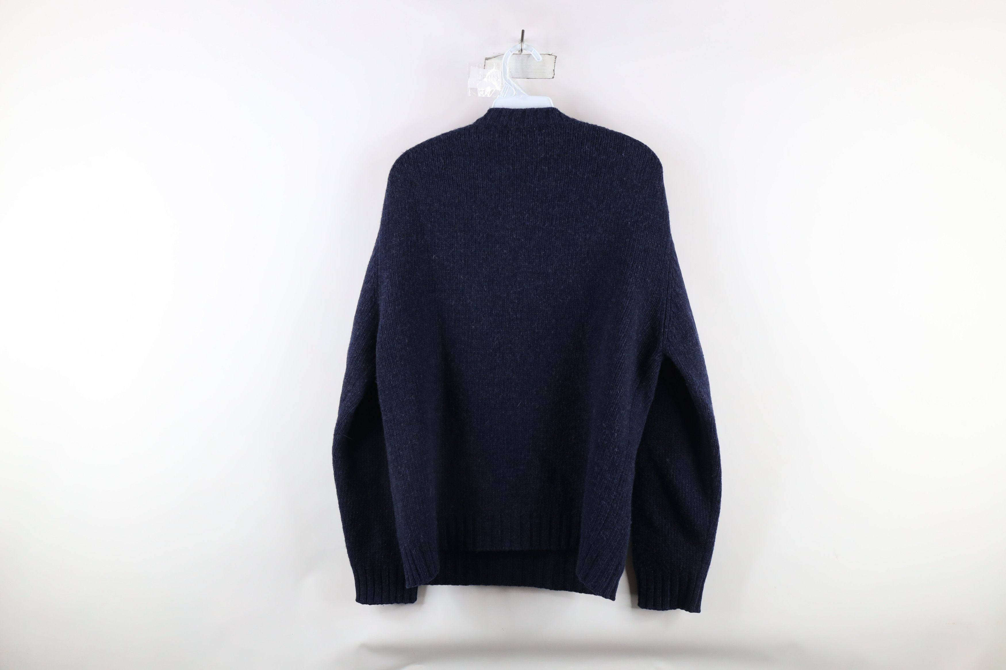 Vintage Vintage 90s Streetwear Chunky Ribbed Lambswool Knit Sweater Size US M / EU 48-50 / 2 - 7 Thumbnail