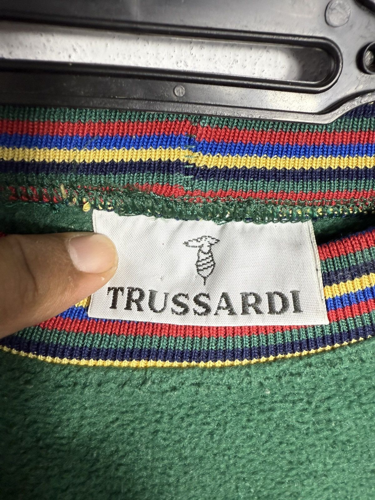 Trussardi Vintage Italian Trussardi Green Made in Italy Size US M / EU 48-50 / 2 - 6 Thumbnail