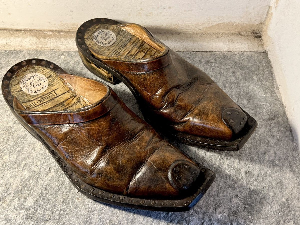 Other Rare Joseph Debach Clogs/Mules/Sabot, Size 5 (44-45 EU) Size US 12 / EU 45 - 10 Thumbnail