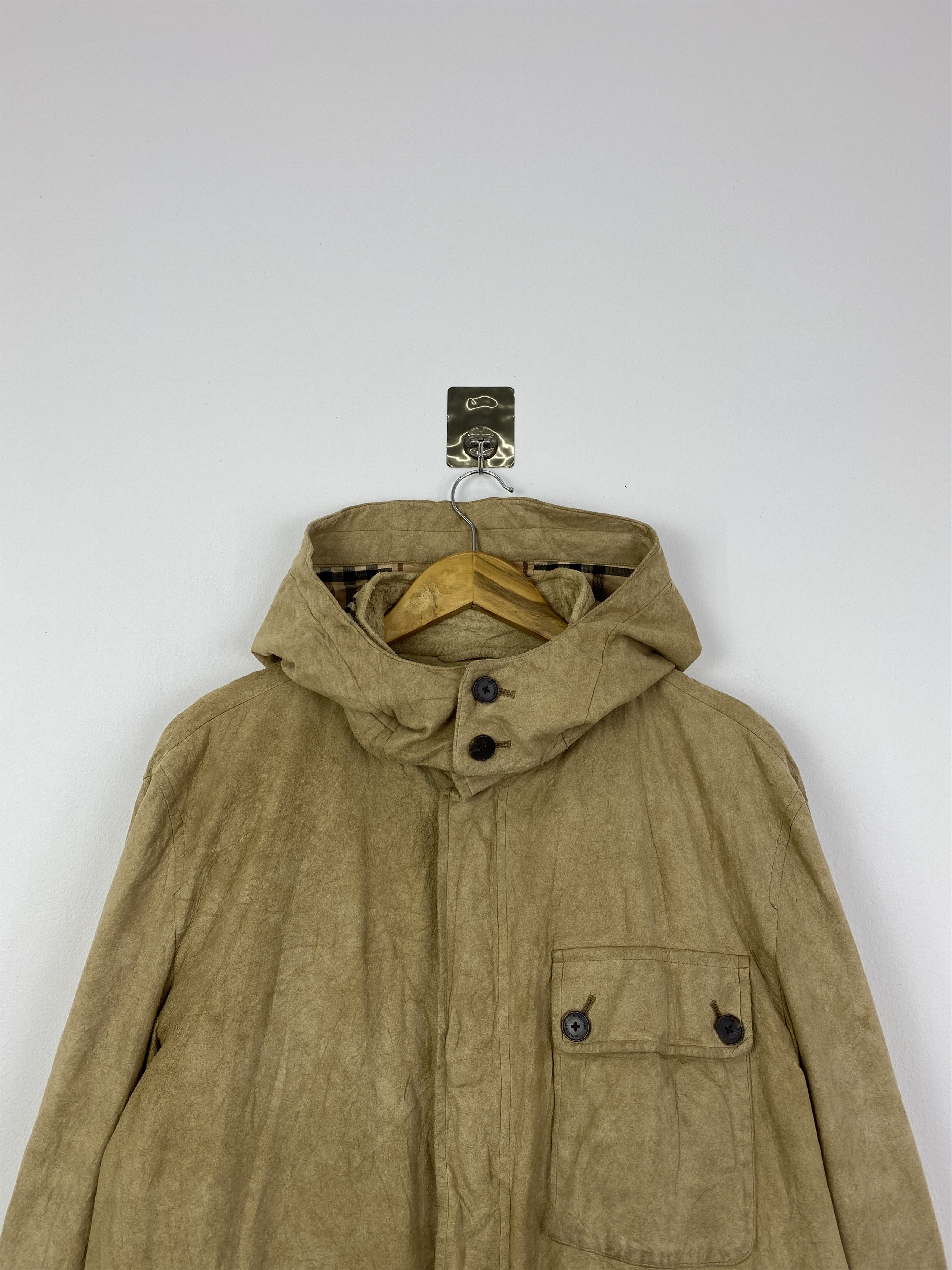 Burberry Vintage Burberry Hooded Field Beige Jacket JA0182 Size US M / EU 48-50 / 2 - 3 Thumbnail