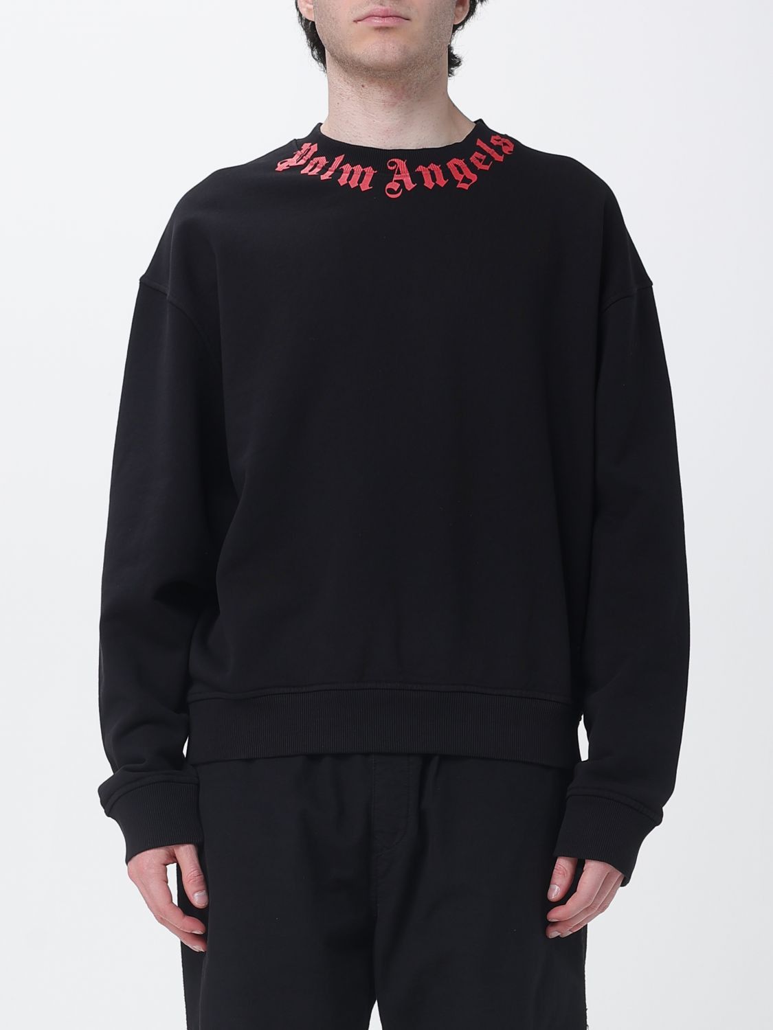 Palm Angels Palm Angels Sweatshirt Men Black Size US M / EU 48-50 / 2 - 1 Thumbnail