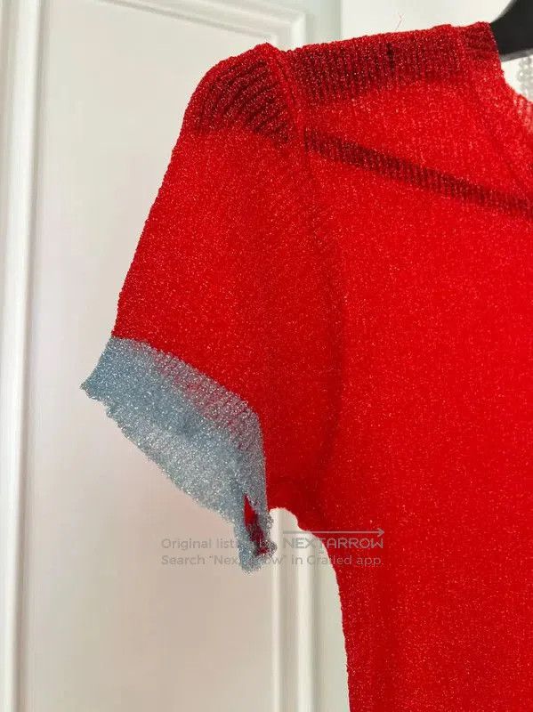 Comme des Garcons COMME des GARÇONS Red Short Sleeve T-Shirt . Size S / US 4 / IT 40 - 8 Thumbnail