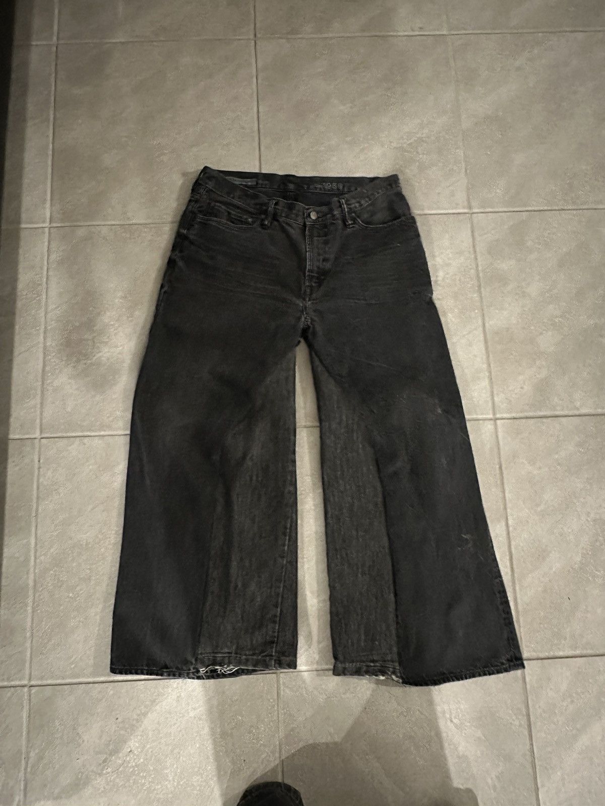 Gap baggy flared custom jeans Size US 35 - 1 Thumbnail