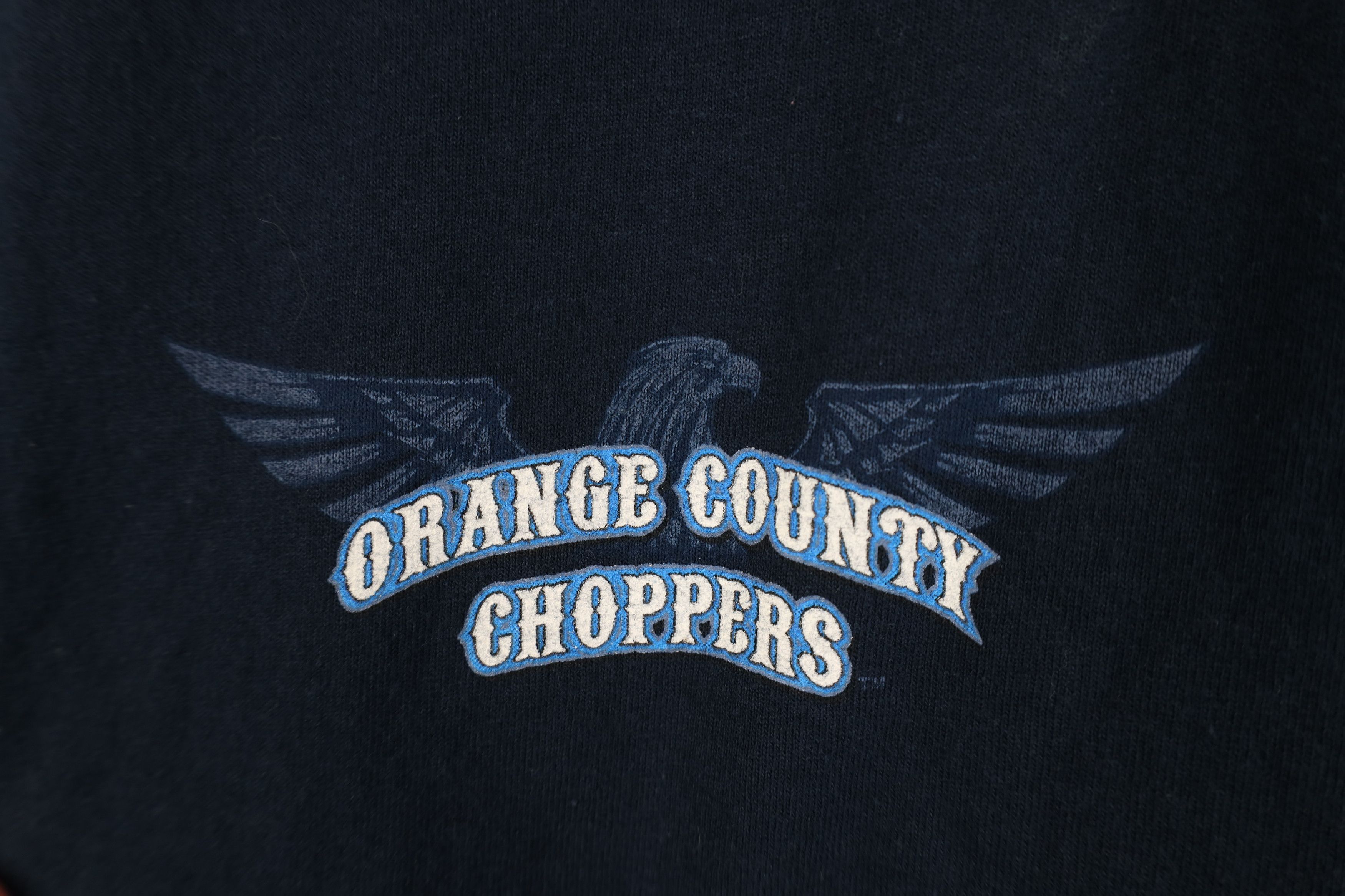 Vintage Vintage Y2K Choppers New York Motorcycle Eagle T-Shirt Size US XL / EU 56 / 4 - 4 Thumbnail