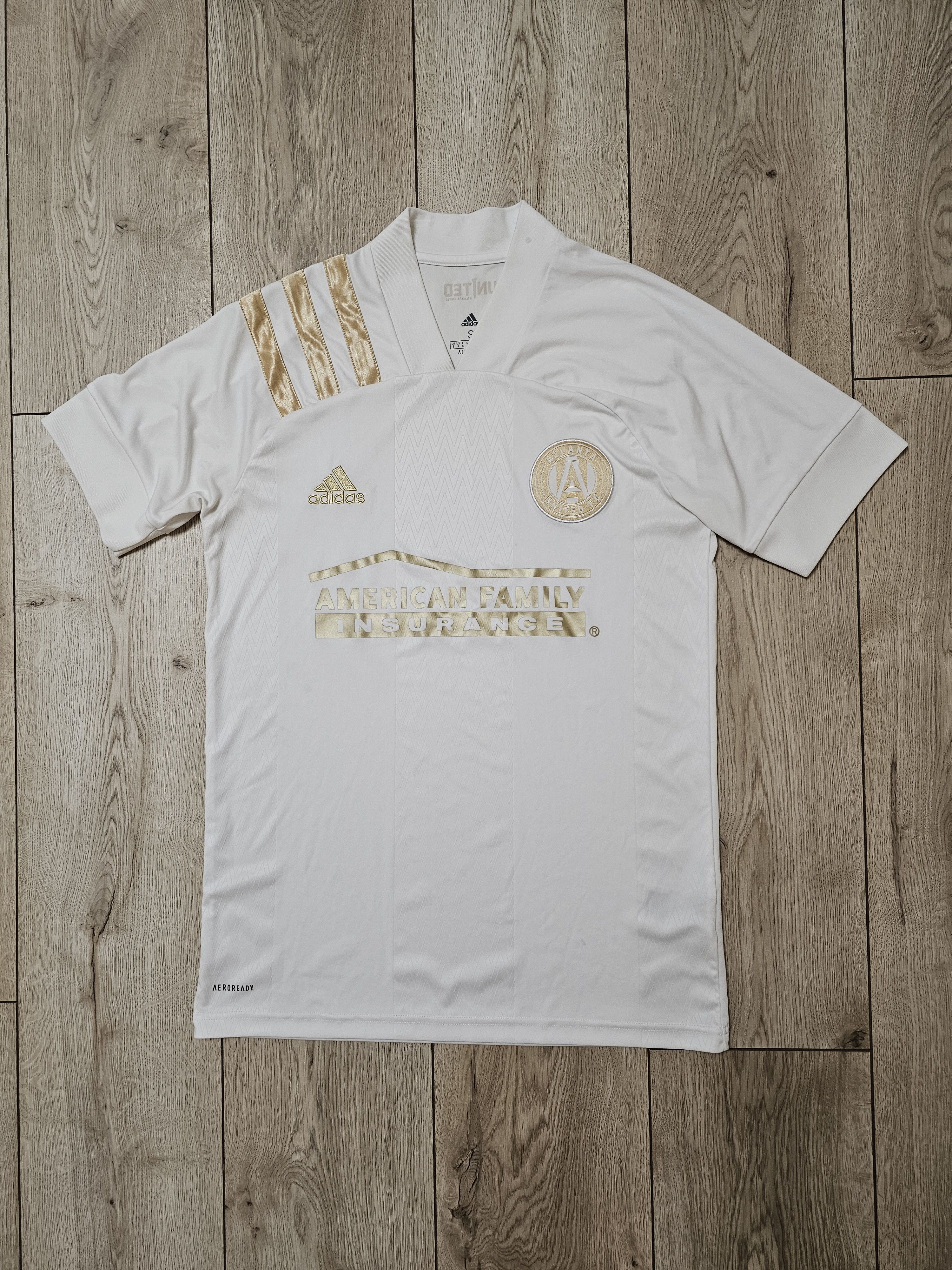 Adidas ATLANTA UNITED 2020 2022 AWAY FOOTBALL SHIRT SOCCER JERSEY Size US S / EU 44-46 / 1 - 1 Thumbnail