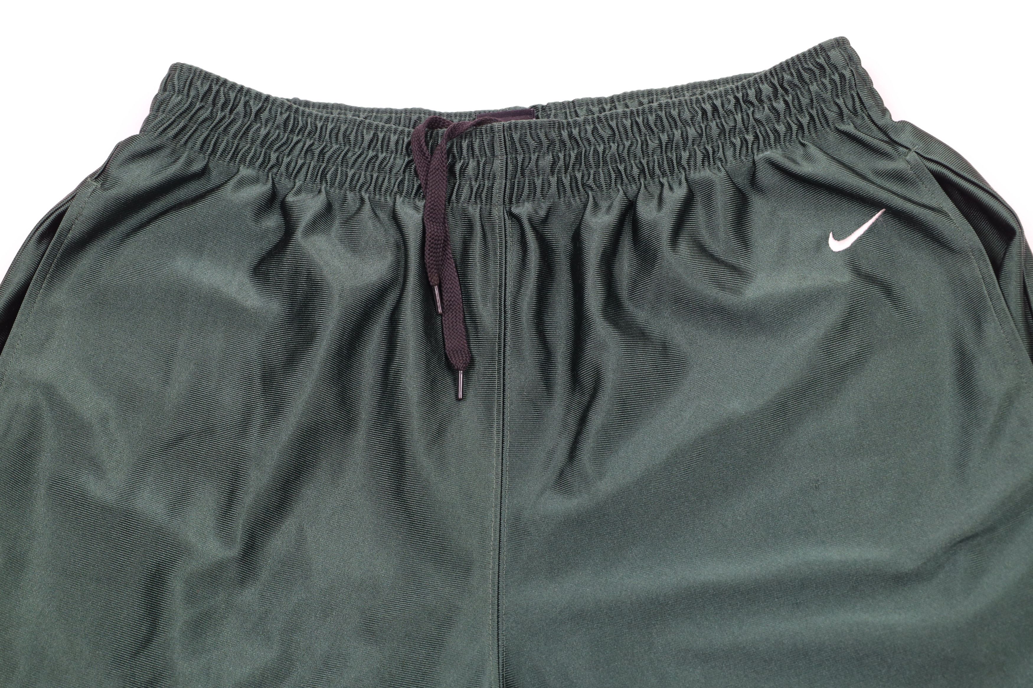 Nike × Vintage Vintage Nike Swoosh University of Miami Basketball Shorts Size US 34 / EU 50 - 2 Thumbnail