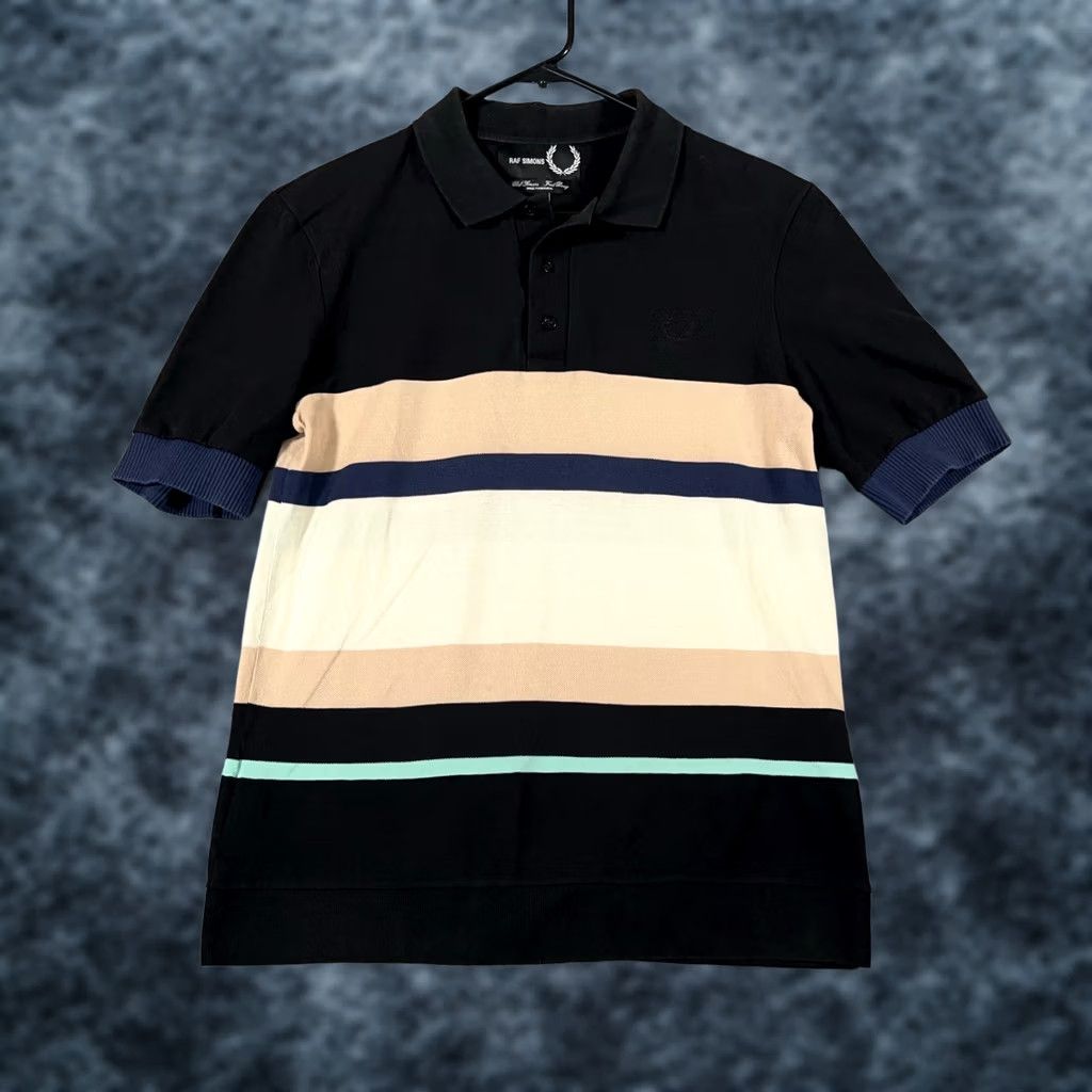 Fred Perry × Raf Simons Fred Perry x Raf Simons Leopard Print Polo