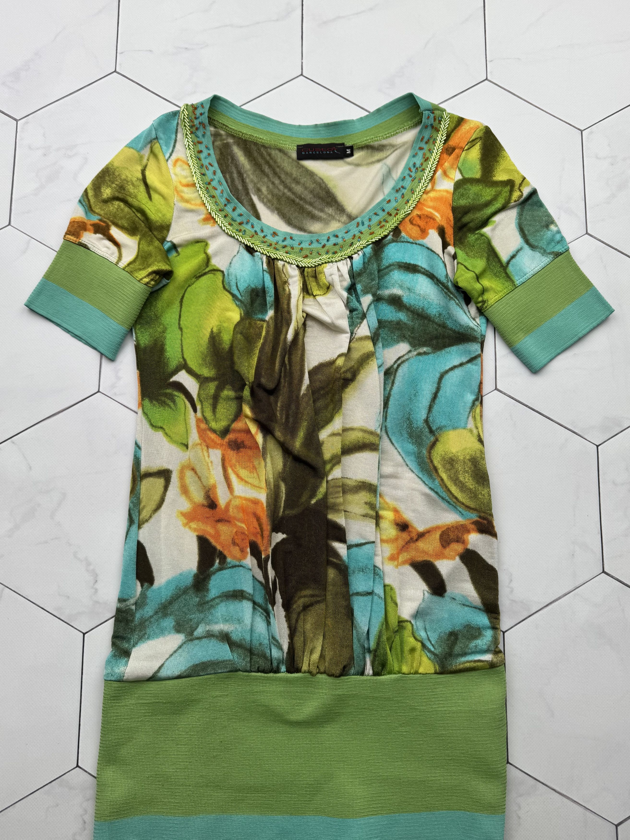 Custo Barcelona Custo Barcelona Vintage Dress (B361) Size M / US 6-8 / IT 42-44 - 2 Thumbnail
