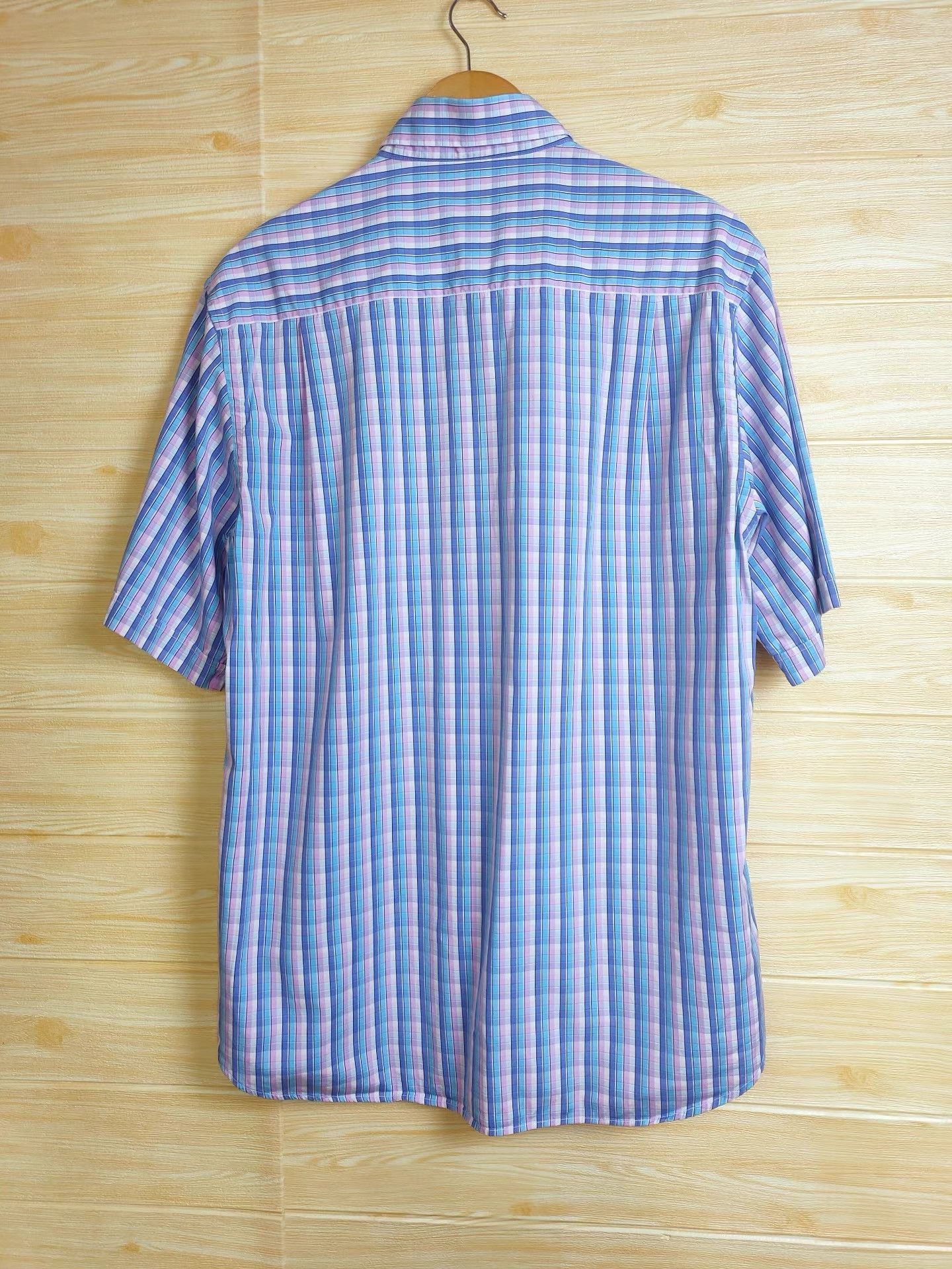 Paul & Shark Paul&shark Men's Casual Plaid Short Sleeve Shirt K29 Size US L / EU 52-54 / 3 - 2 Thumbnail