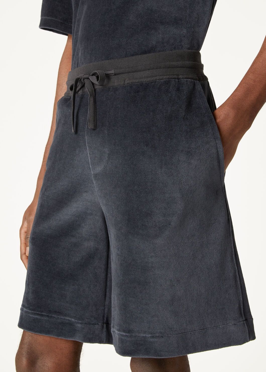 Loro Piana o1w1db10725 FAO5388 Duggia Bermuda Short in Dark Grey Size US 28 / EU 44 - 3 Thumbnail