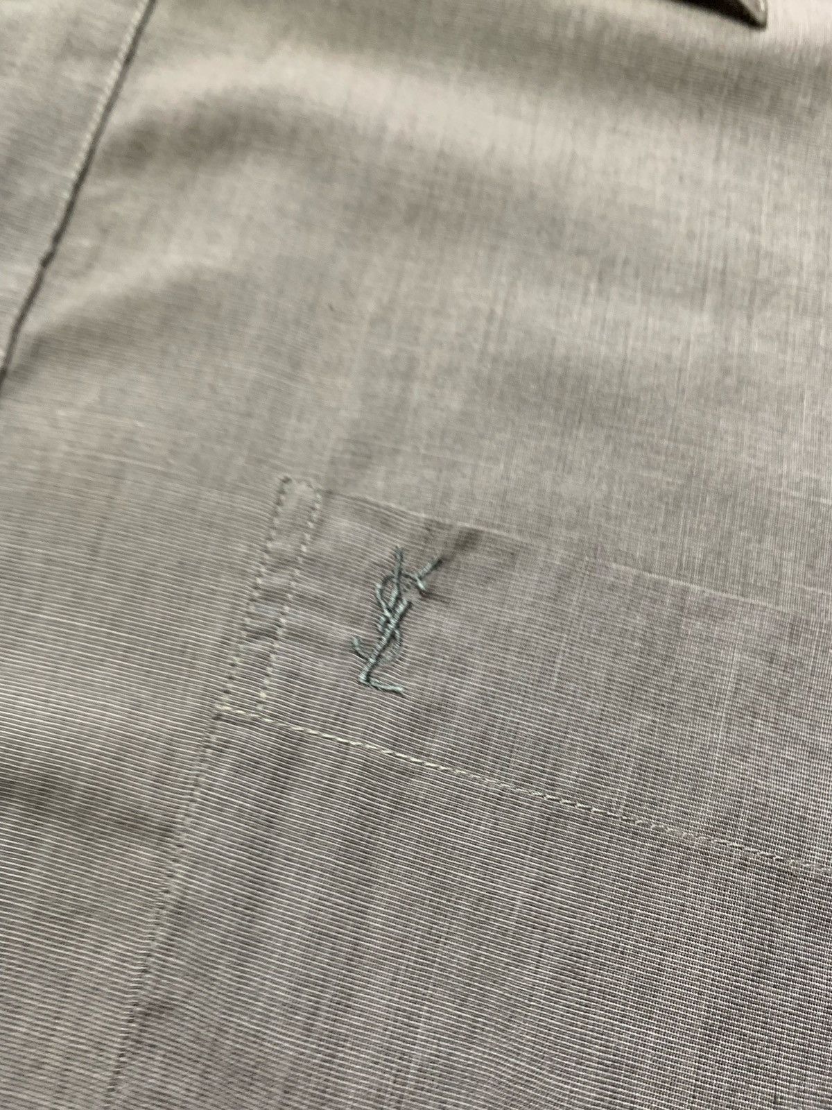 Yves Saint Laurent Yves saint Laurent vintage shirt ysl Size L Size US L / EU 52-54 / 3 - 3 Thumbnail