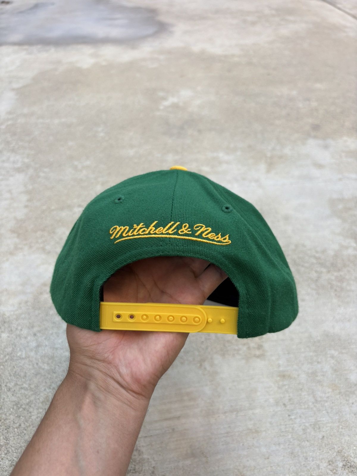 Mitchell & Ness Seattle Supersonics Mitchell & Ness Snapback Hat Size ONE SIZE - 4 Thumbnail