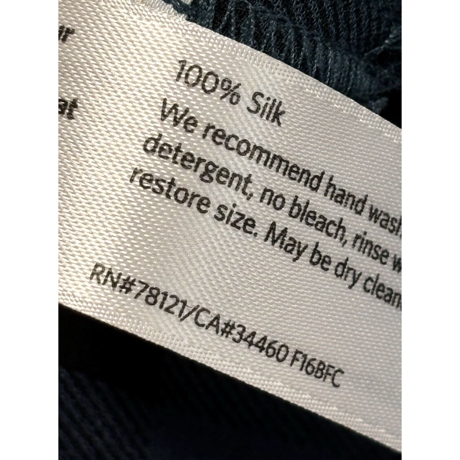 Eileen Fisher Eileen Fisher 100% Silk Tank Tunic Top Sz Small Blue Black Check Lightweight Size S / US 4 / IT 40 - 7 Thumbnail