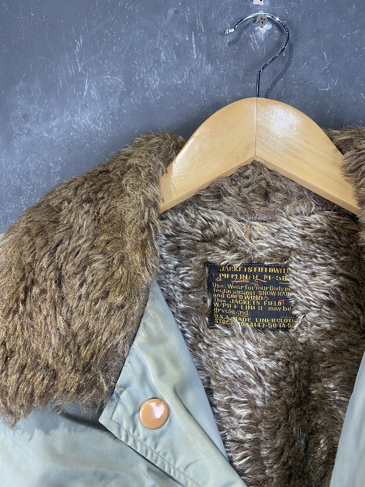 If Six Was Nine × Japanese Brand × Le Grande Bleu (L.G.B.) Jackfis Fieldwith Fur Long Coat Jacket Size US M / EU 48-50 / 2 - 4 Thumbnail
