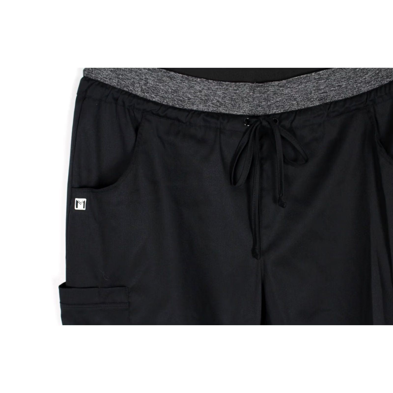 Vintage VINTAGE Maevn 6701 Matrix Women's Scrub Pants Jogger Elastic Waistband Black Size 36" / US 14 / IT 50 - 4 Thumbnail