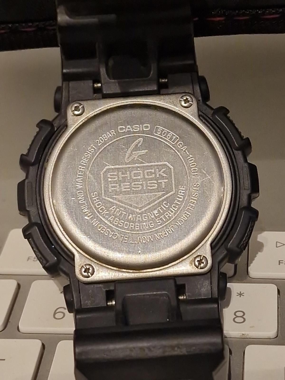 Casio Casio G-Shock GA-100 Alarm Camouflage Watch Useed Great Cond Size ONE SIZE - 5 Thumbnail