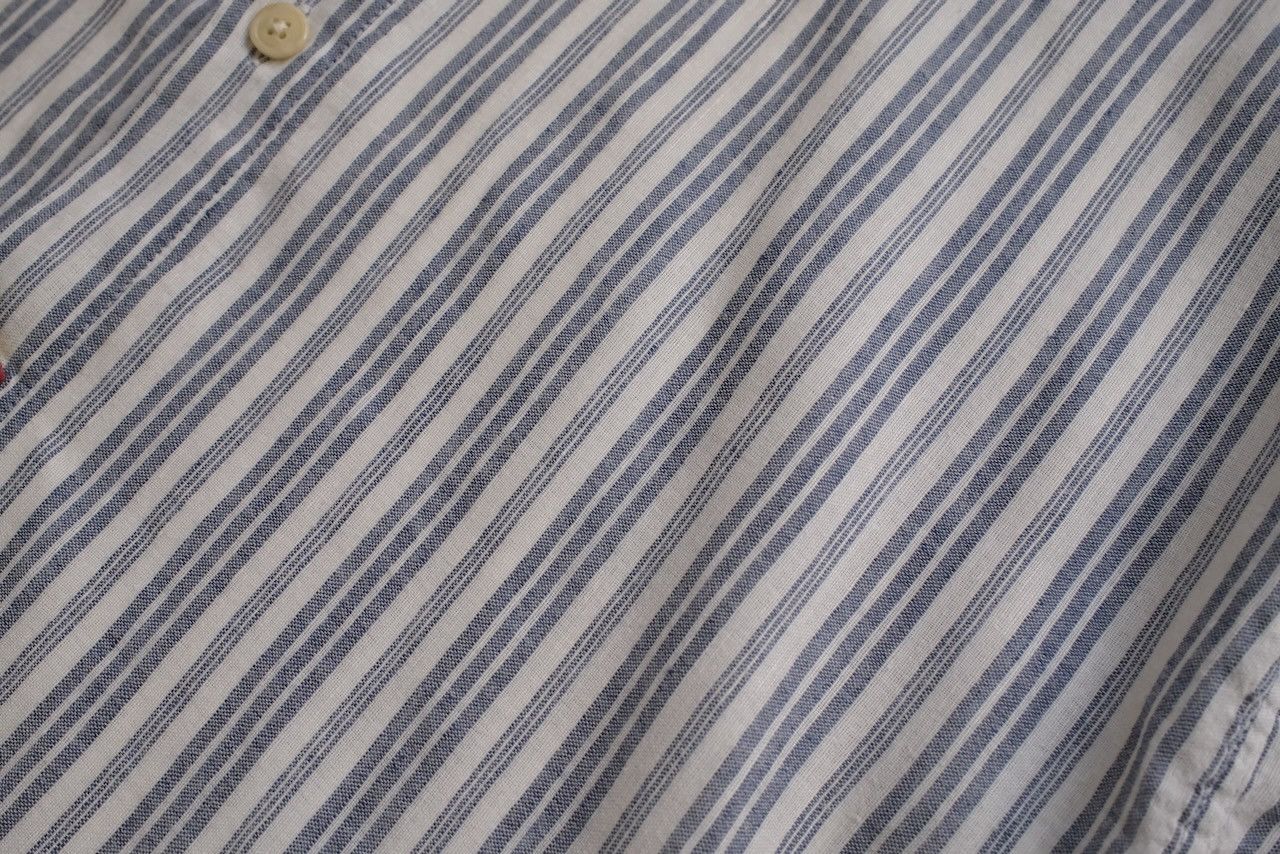 Oliver Spencer Oliver Spencer Striped Linen Shirt Size US L / EU 52-54 / 3 - 4 Thumbnail