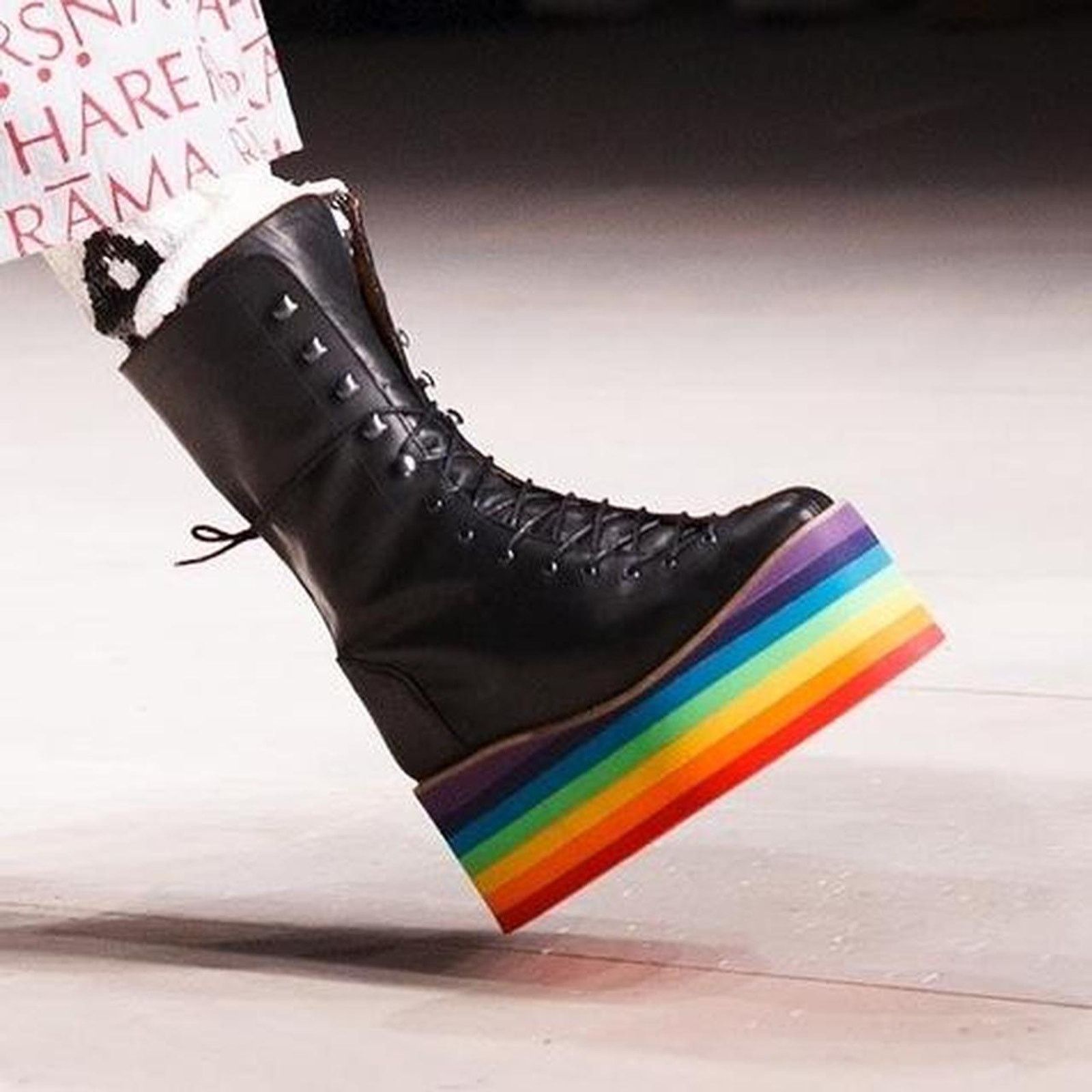 ASHISH Ashish aw12 rainbow platform boots Size US 9.5 / IT 39.5 - 2 Thumbnail