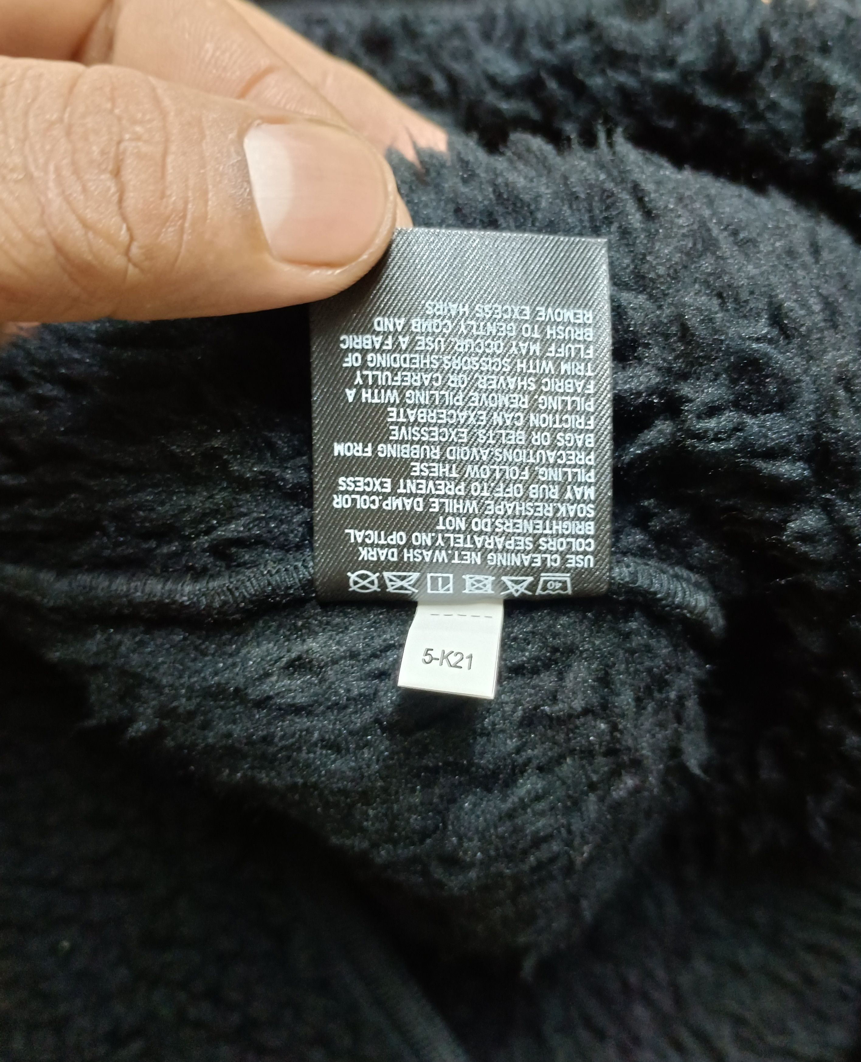 White Mountaineering Black Fleece Oversized Long-Sleeve Bomber Jacket Size US L / EU 52-54 / 3 - 12 Thumbnail