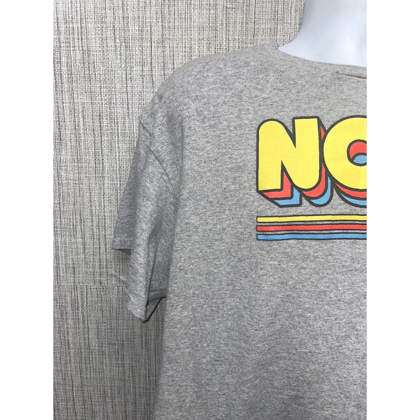 Vintage Dom T-Shirt Grey Graphic Cotton Blend Mens XL Size US XL / EU 56 / 4 - 6 Thumbnail