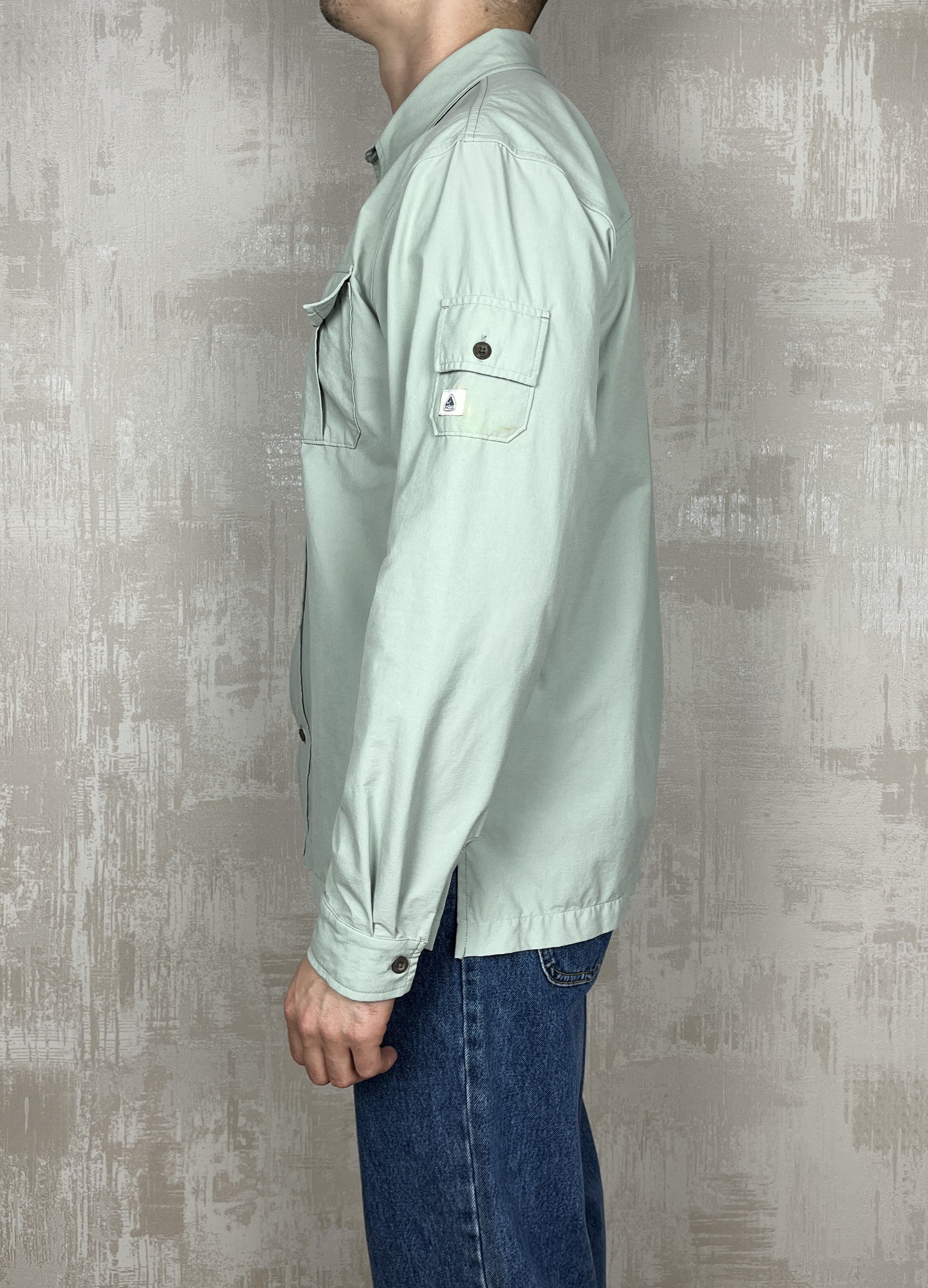 Nike Nike ACG Dri-Fit Vintage Trekking Nylon Shirt Pockets Size US M / EU 48-50 / 2 - 11 Thumbnail