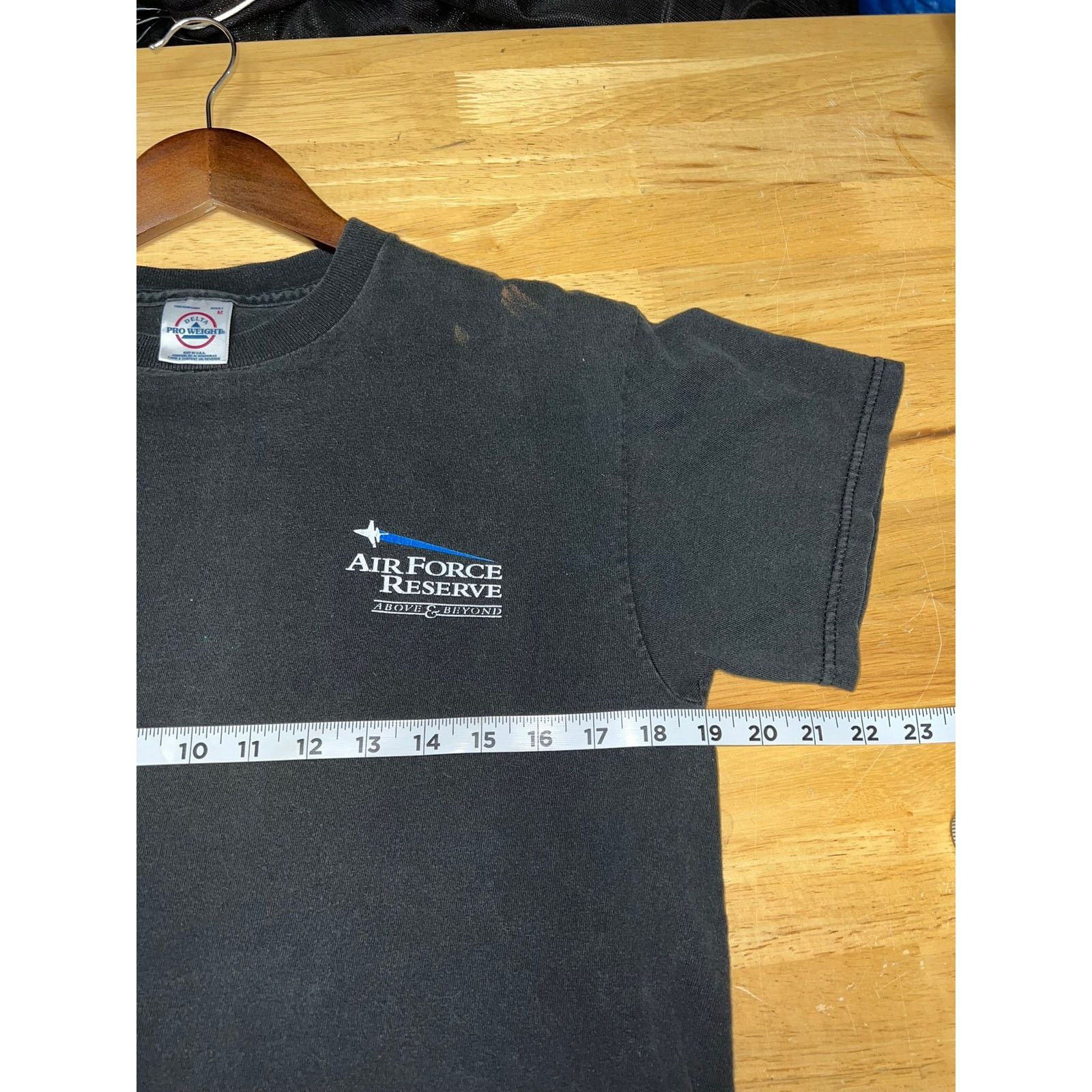 Delta Vintage Air Force Shirt Reserve Above & Beyond USA Tour Tee Size US M / EU 48-50 / 2 - 7 Thumbnail