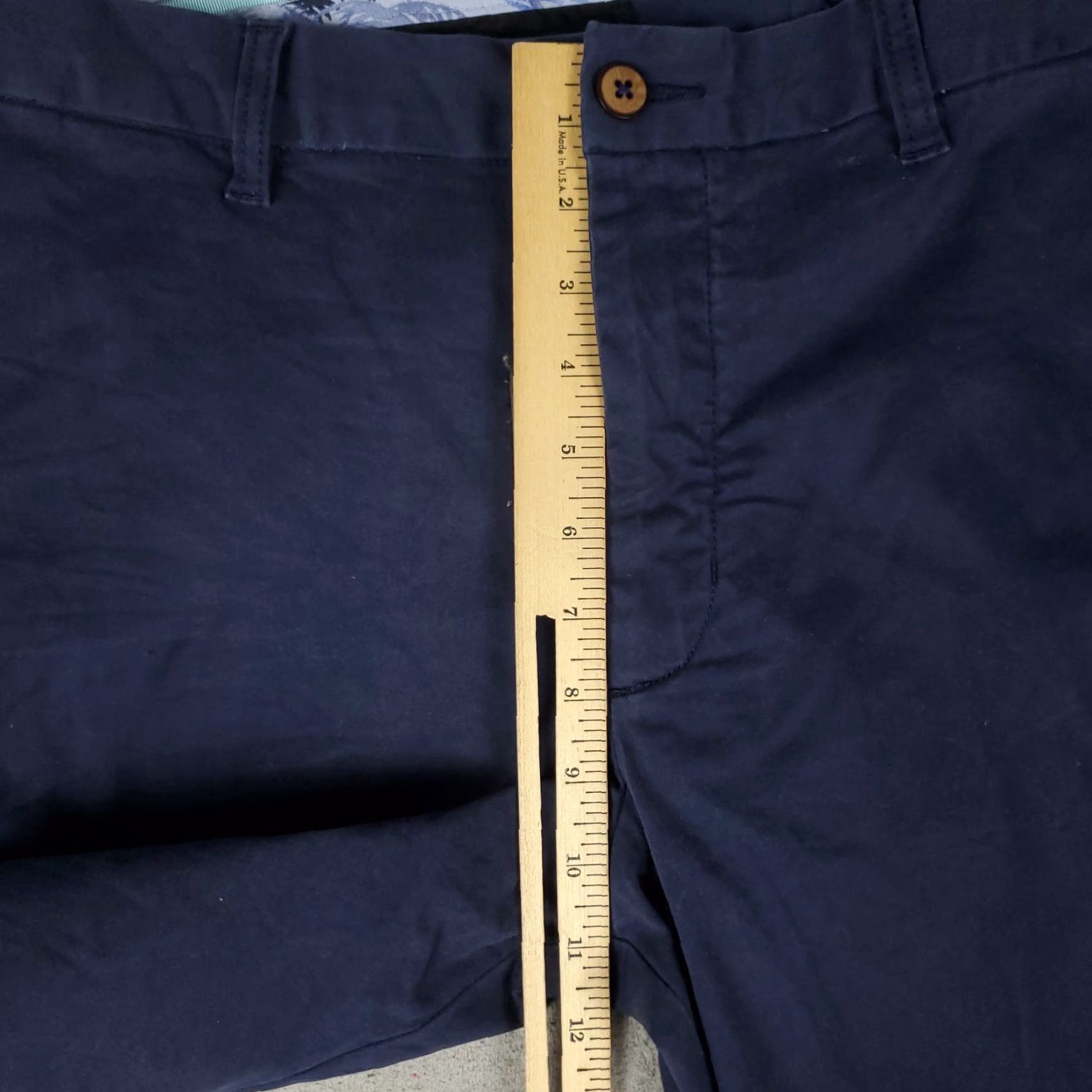 Tommy Bahama Tommy Bahama Chino Pants Mens 38x28 Blue Flat Front Regular Fit Size US 38 / EU 54 - 5 Thumbnail