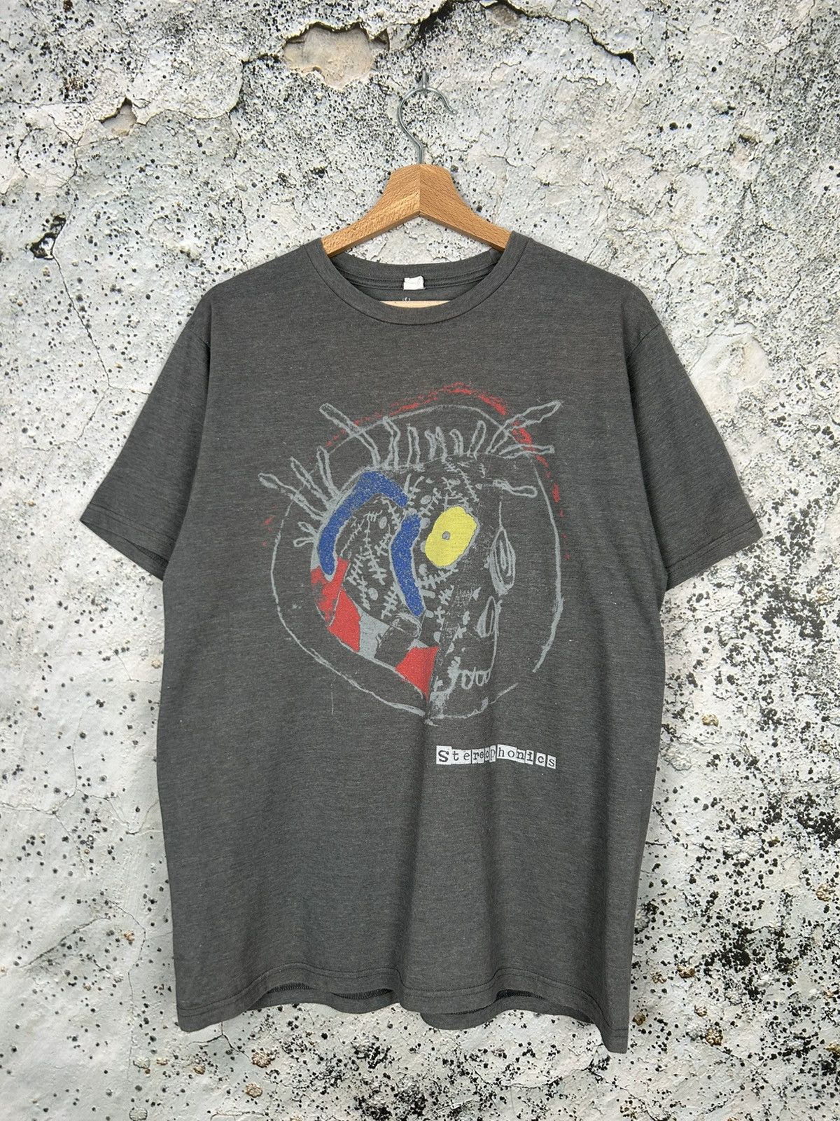 Band Tees × Vintage Vintage Stereophonics Rock Band Tee Grunge Punk Skate Size US L / EU 52-54 / 3 - 1 Thumbnail