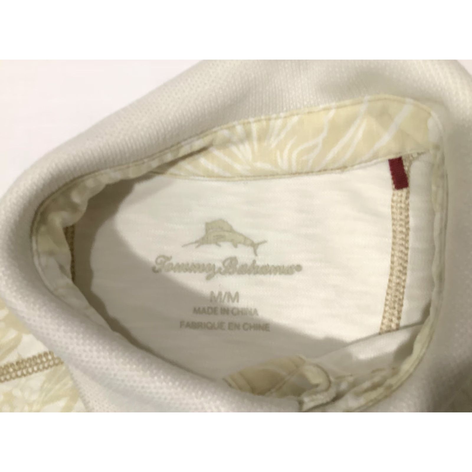 Tommy Bahama Tommy Bahama Polo Shirt Mens M Beige Floral Tropical Golf Casual Knit Polo Shirt Mens Beige Floral Tropical Golf Casual Knit Size US M / EU 48-50 / 2 - 6 Thumbnail