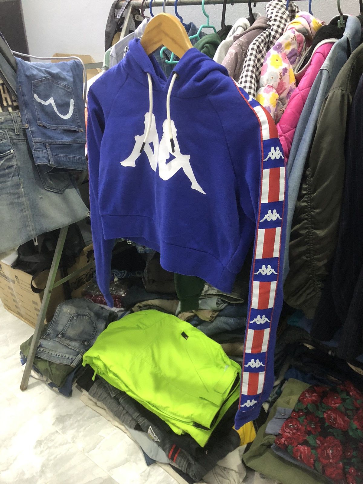 Kappa Fall/Winter 2019 Kappa LA Berry Cropped Hoodie Size XS / US 0-2 / IT 36-38 - 2 Thumbnail