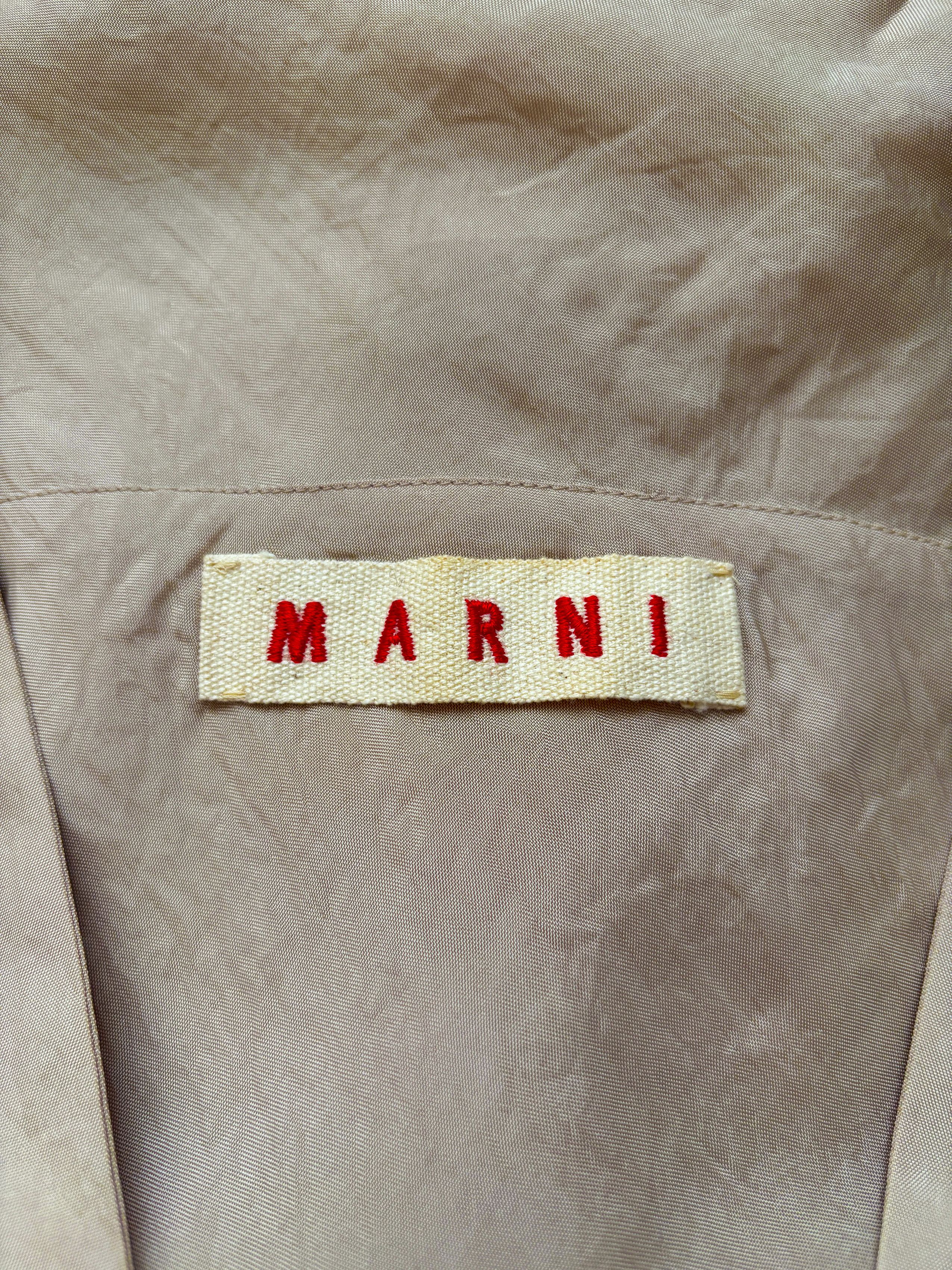 Marni ⚡️QUICK SALE⚡️Marni Beige Sleeveless Top Blouse Size M / US 6-8 / IT 42-44 - 3 Thumbnail