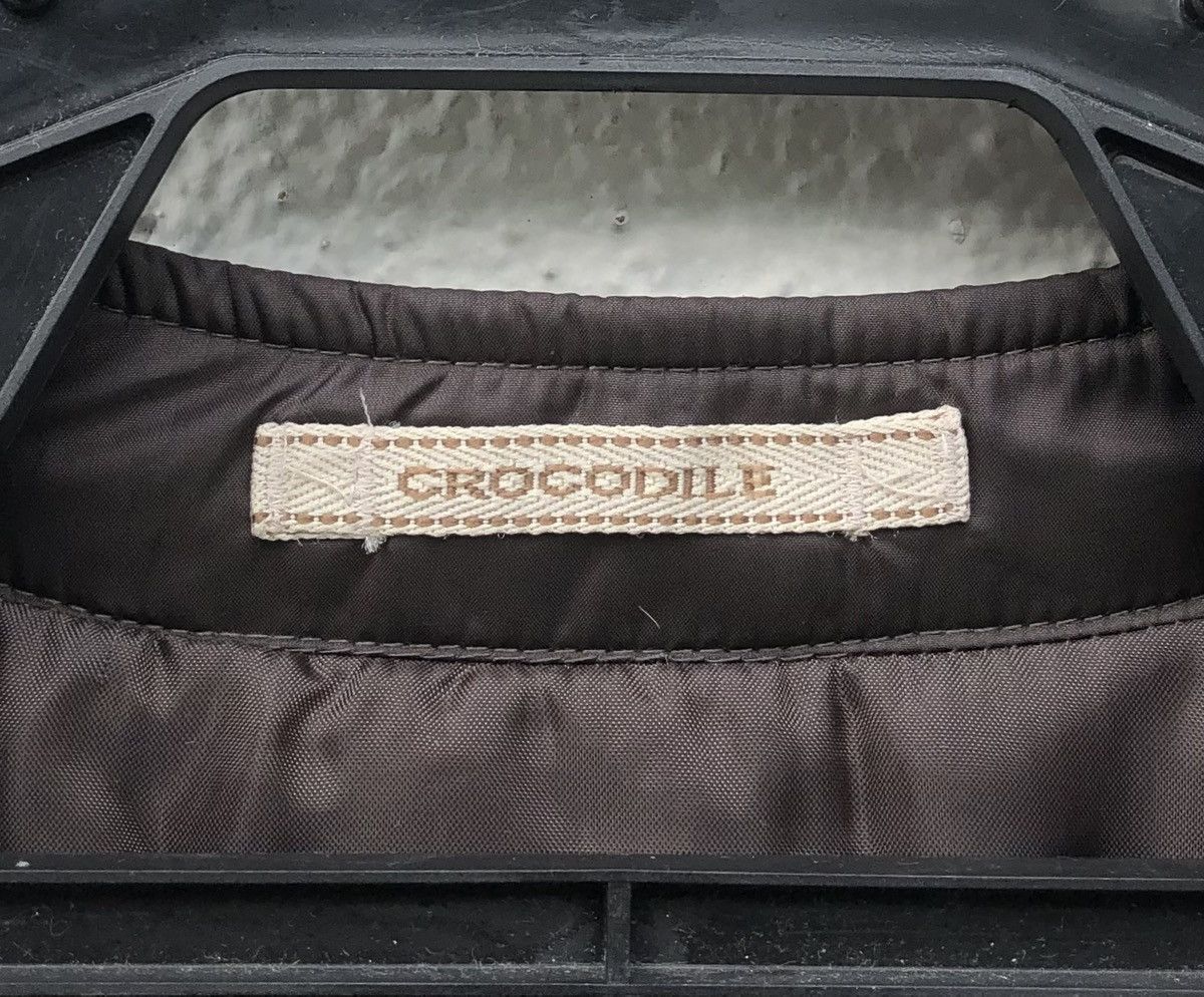 Japanese Brand Crocodile Japan Fabric Light Puffer West Jacket Size US L / EU 52-54 / 3 - 14 Thumbnail