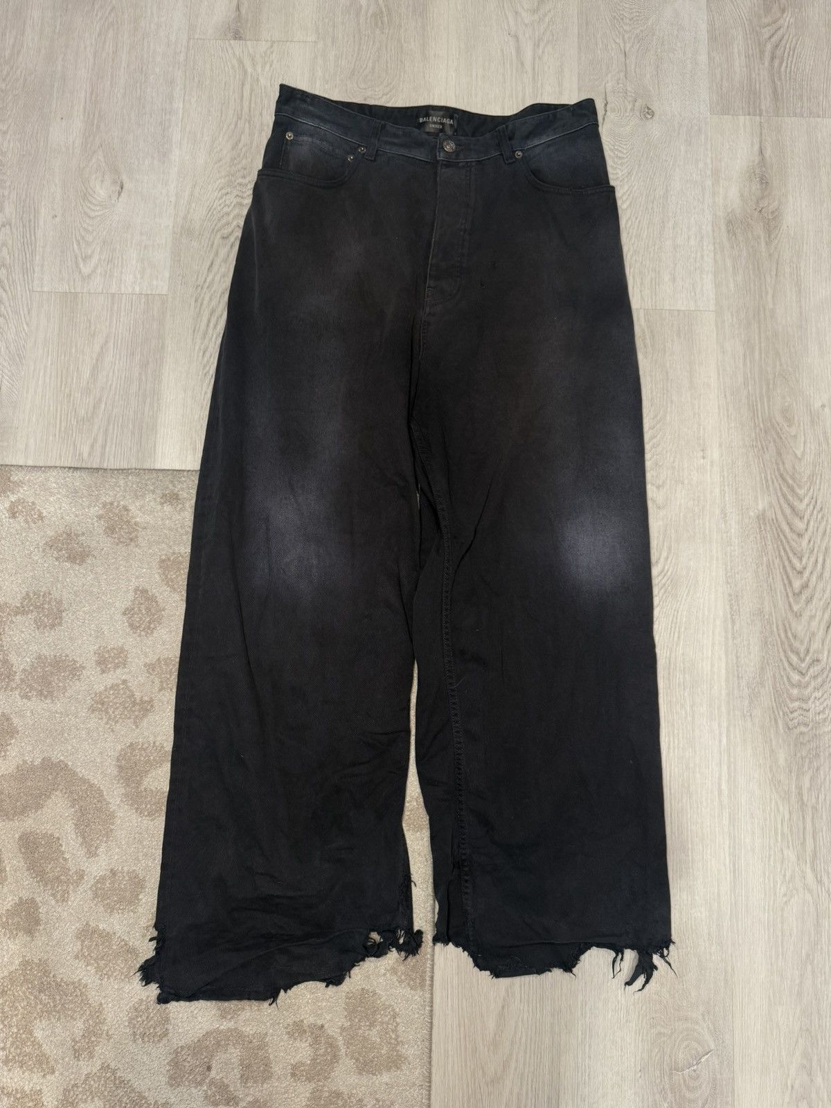 Balenciaga f/w 2023 wide leg baggy denim!! Size US 30 / EU 46 - 1 Thumbnail
