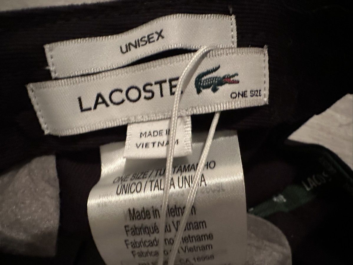Lacoste Never worn black hat Size ONE SIZE - 3 Thumbnail