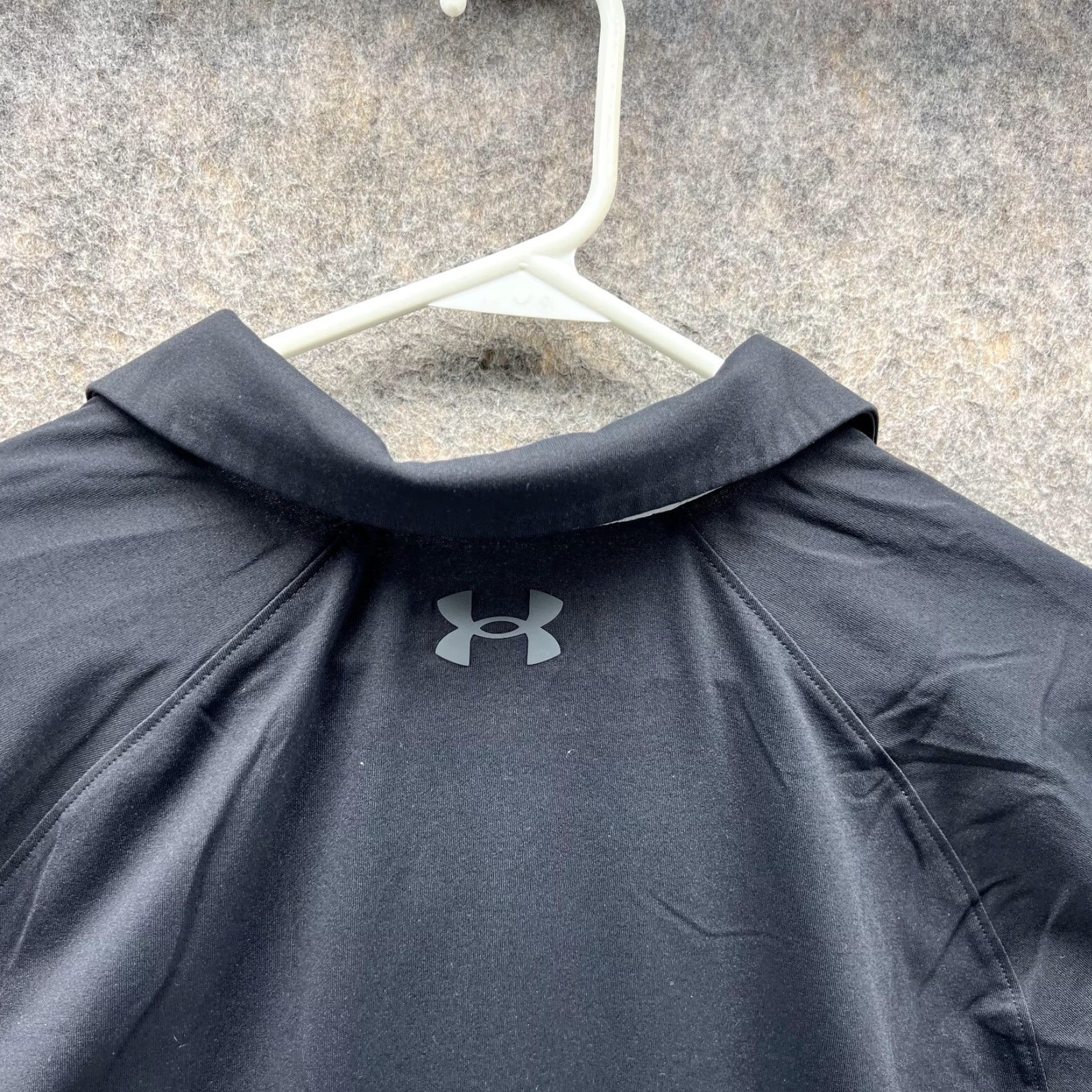 Under Armour Under Armour Polo Shirt Men XL Gray HeatGear Athletic Golf UA Shirt Polo Short Sleeve Button Collared Vertex Regular Fit Size US XL / EU 56 / 4 - 4 Thumbnail