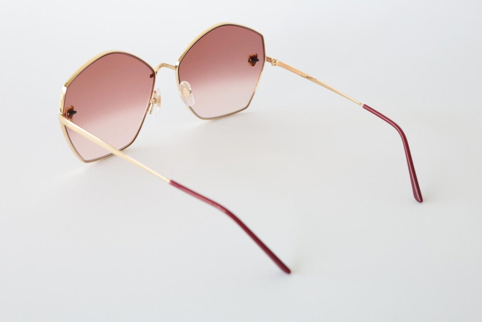 Cartier New Cartier eyewear optical sunglasses CT0356S 003 gold red Size ONE SIZE - 4 Thumbnail