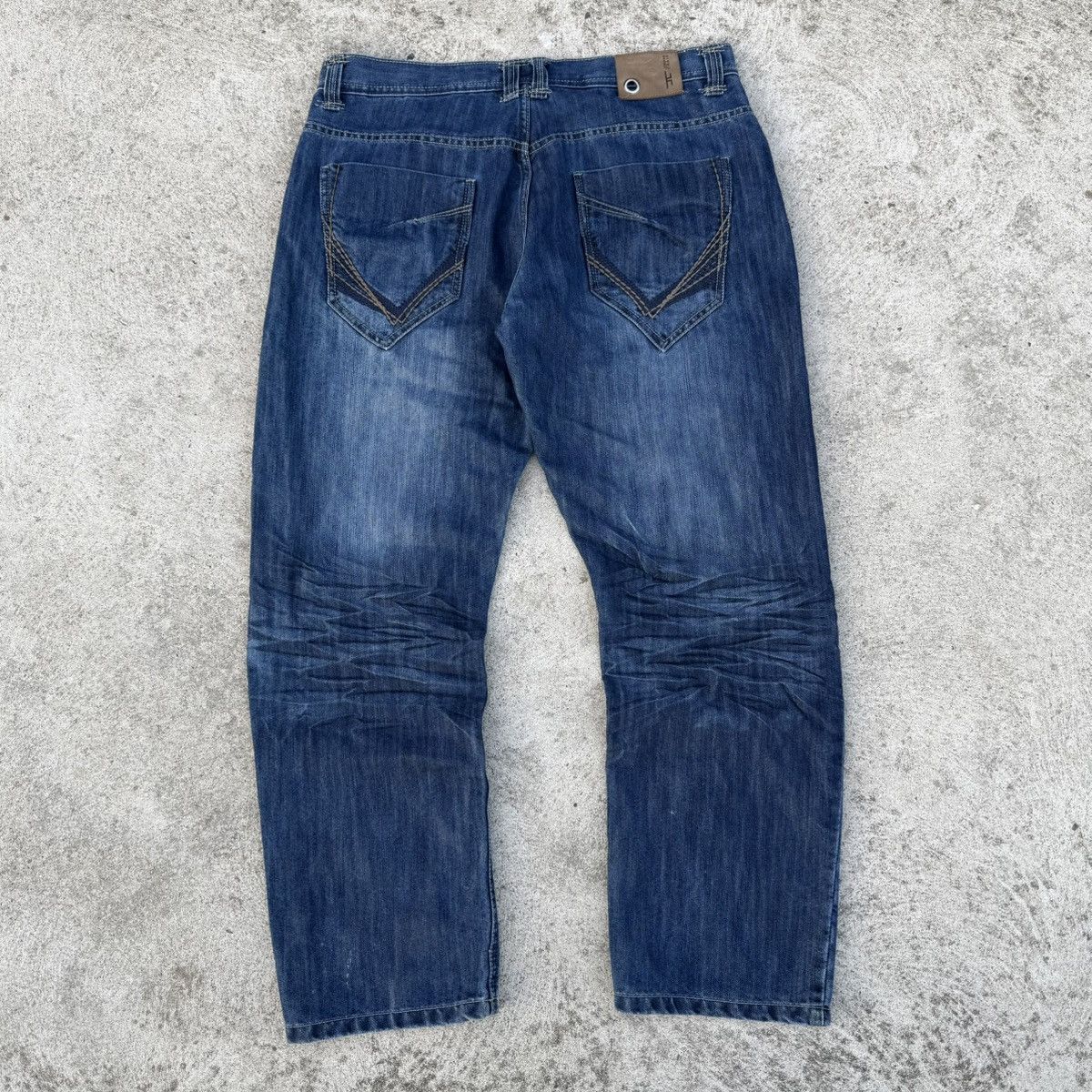 JNCO Vintage Y2K Jordan Craig Men’s Jeans Size 38x32 Classic Fit Size US 38 / EU 54 - 9 Thumbnail