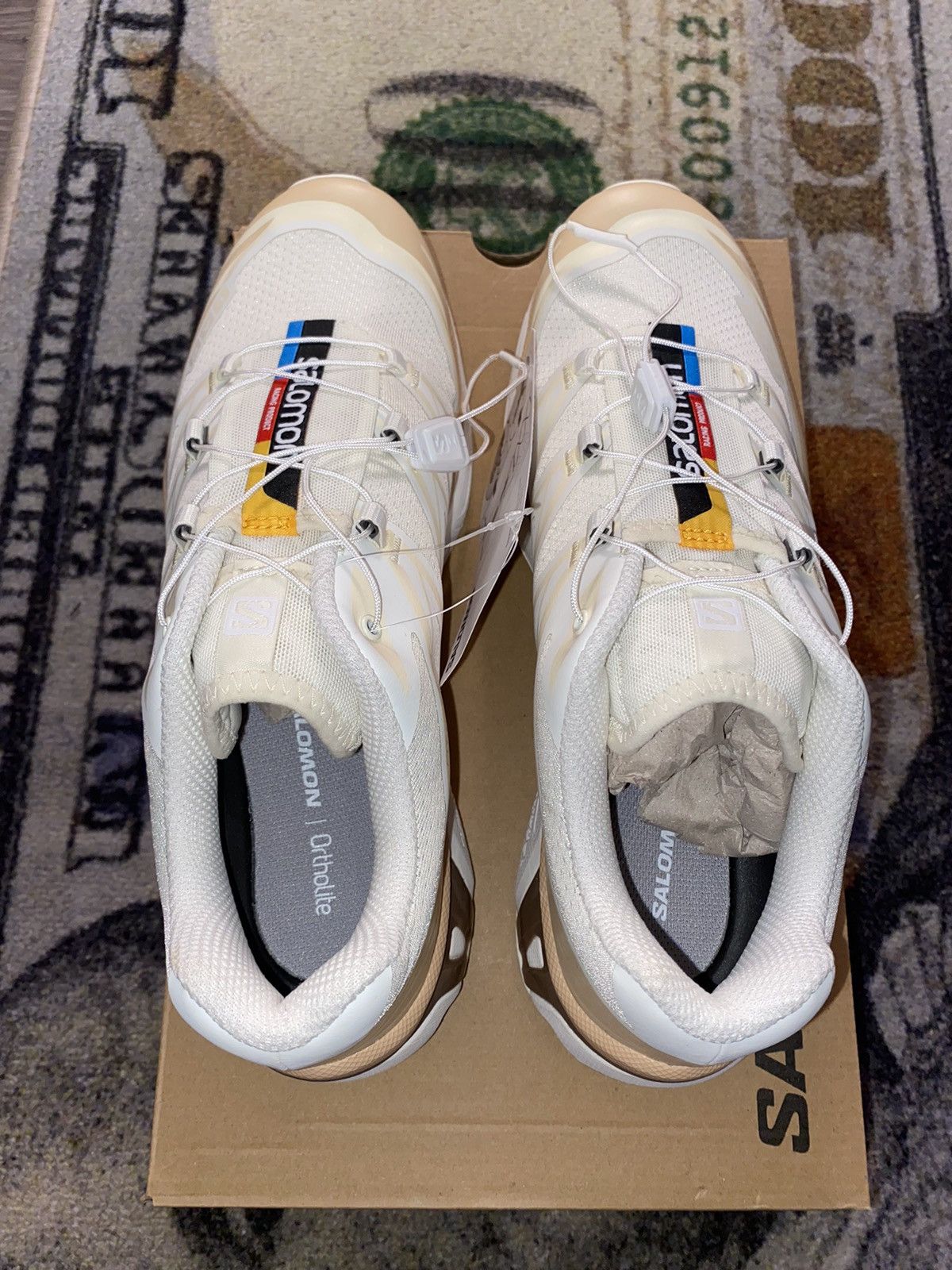 Salomon Salomon XT-6 Aritzia Vanilla Acorn Size US 9.5 / EU 42-43 - 5 Thumbnail