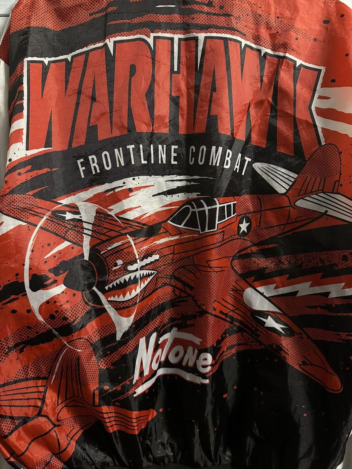 Japanese Brand Rare Vintage Bomber Warhawk Frontline Combat Notone USA Size US XL / EU 56 / 4 - 2 Thumbnail