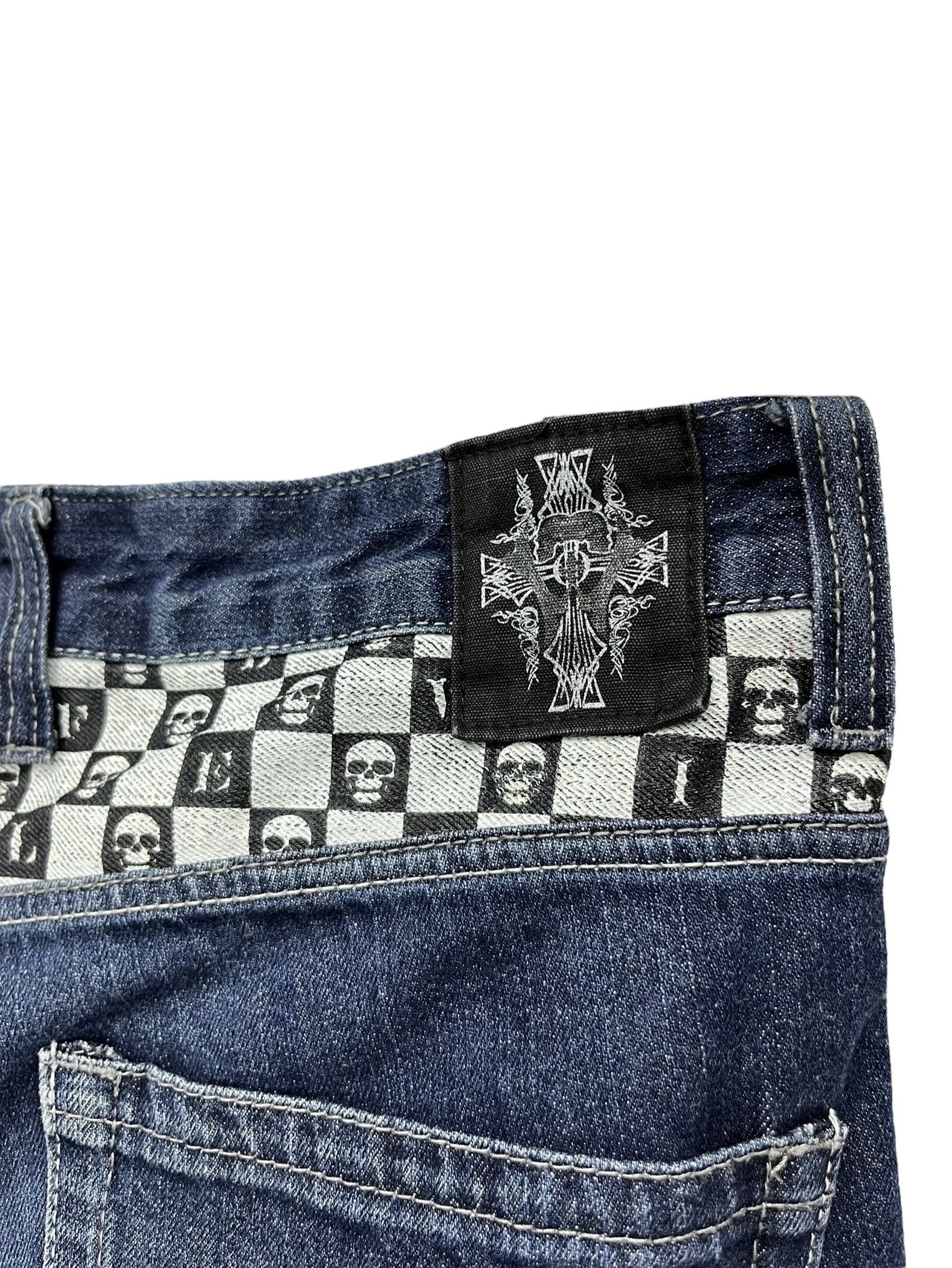 Seditionaries WILD LIFE Punk! Embroidery Skulls Inspired by Number (N)ine Size US 32 / EU 48 - 9 Thumbnail