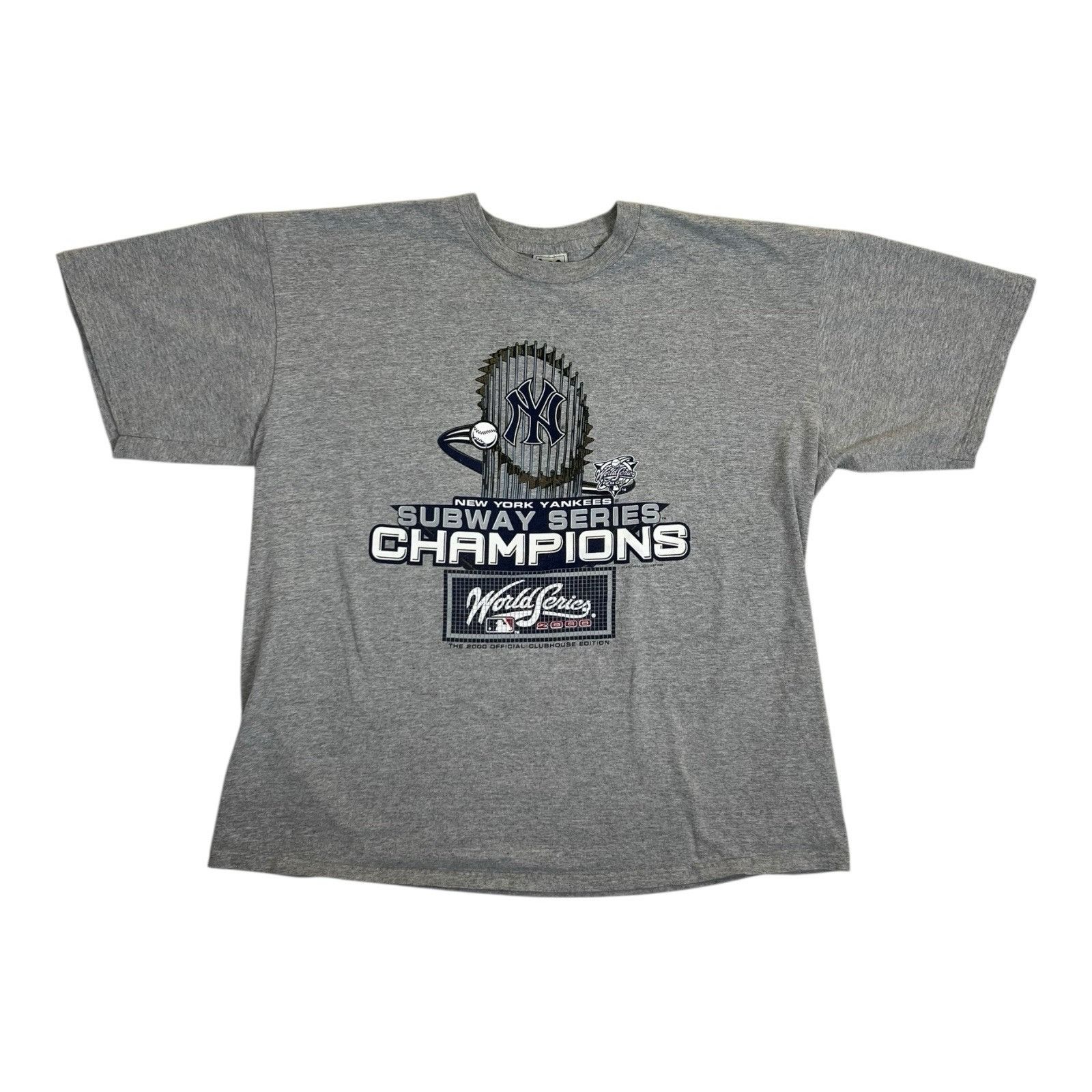 Lee Vintage New York Yankees 2000 Subway Series World Series Cha Size US XXL / EU 58 / 5 - 1 Thumbnail