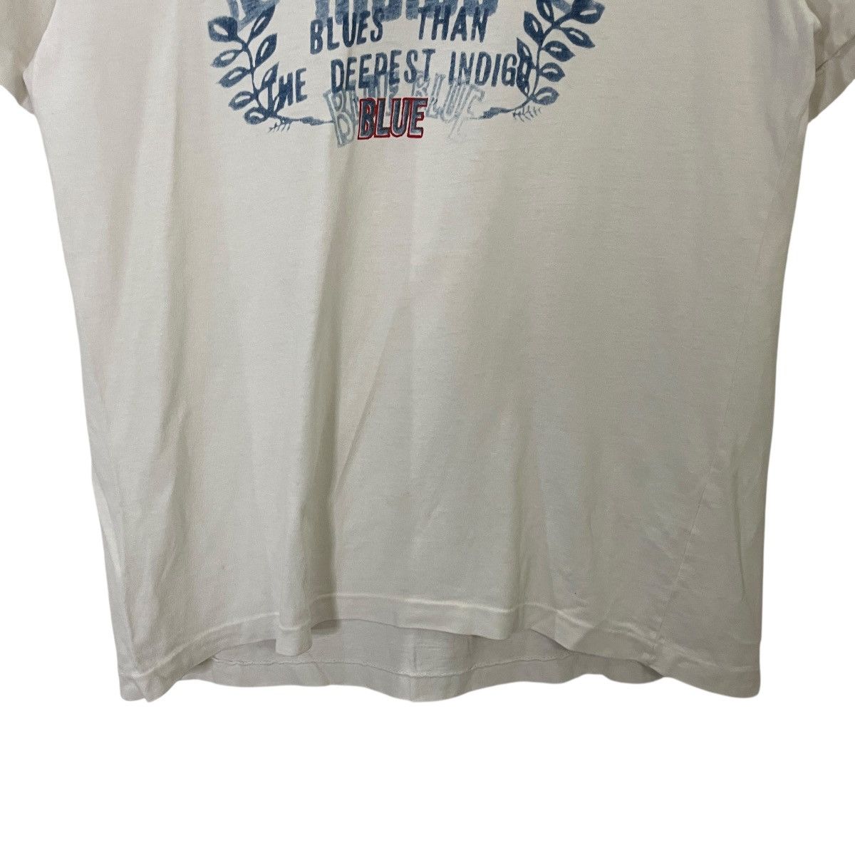 Blue Blue Japan Vintage Blue Blue Big Logo Tee Size M / US 6-8 / IT 42-44 - 2 Thumbnail