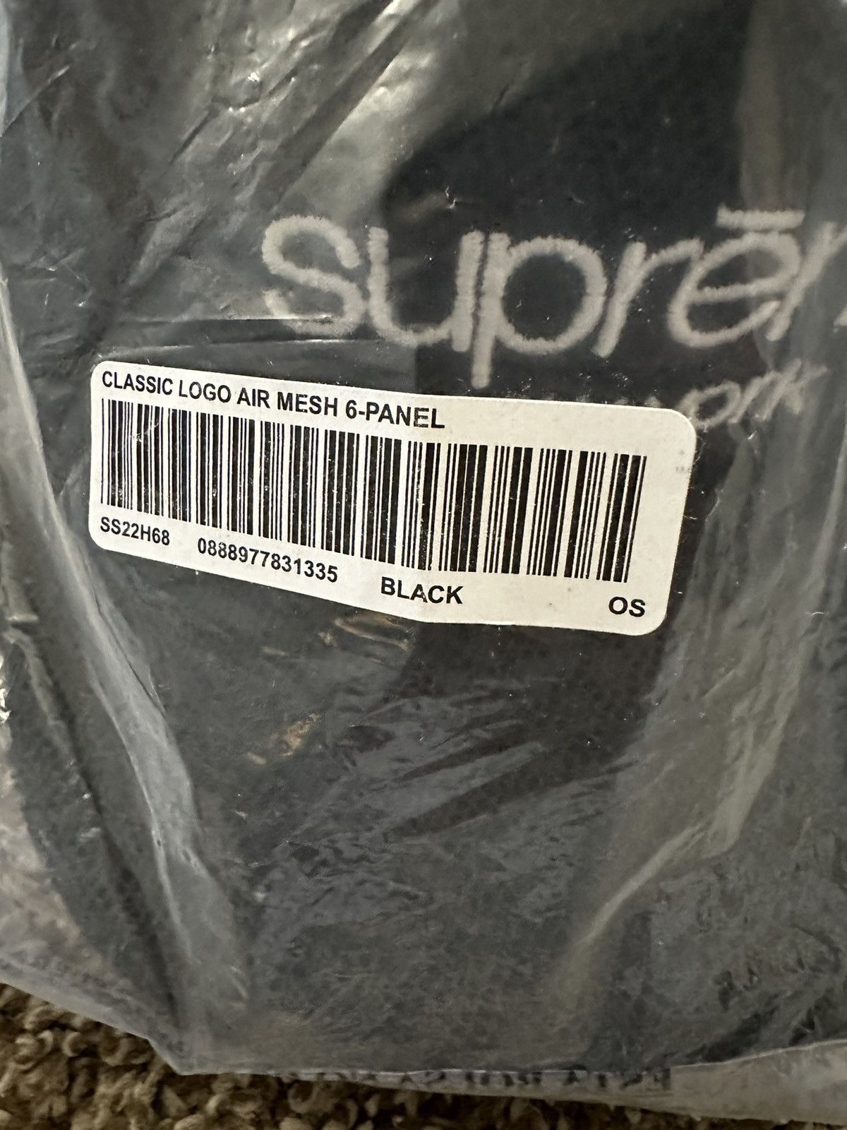 Supreme Supreme classic logo mesh hat Size ONE SIZE - 4 Thumbnail