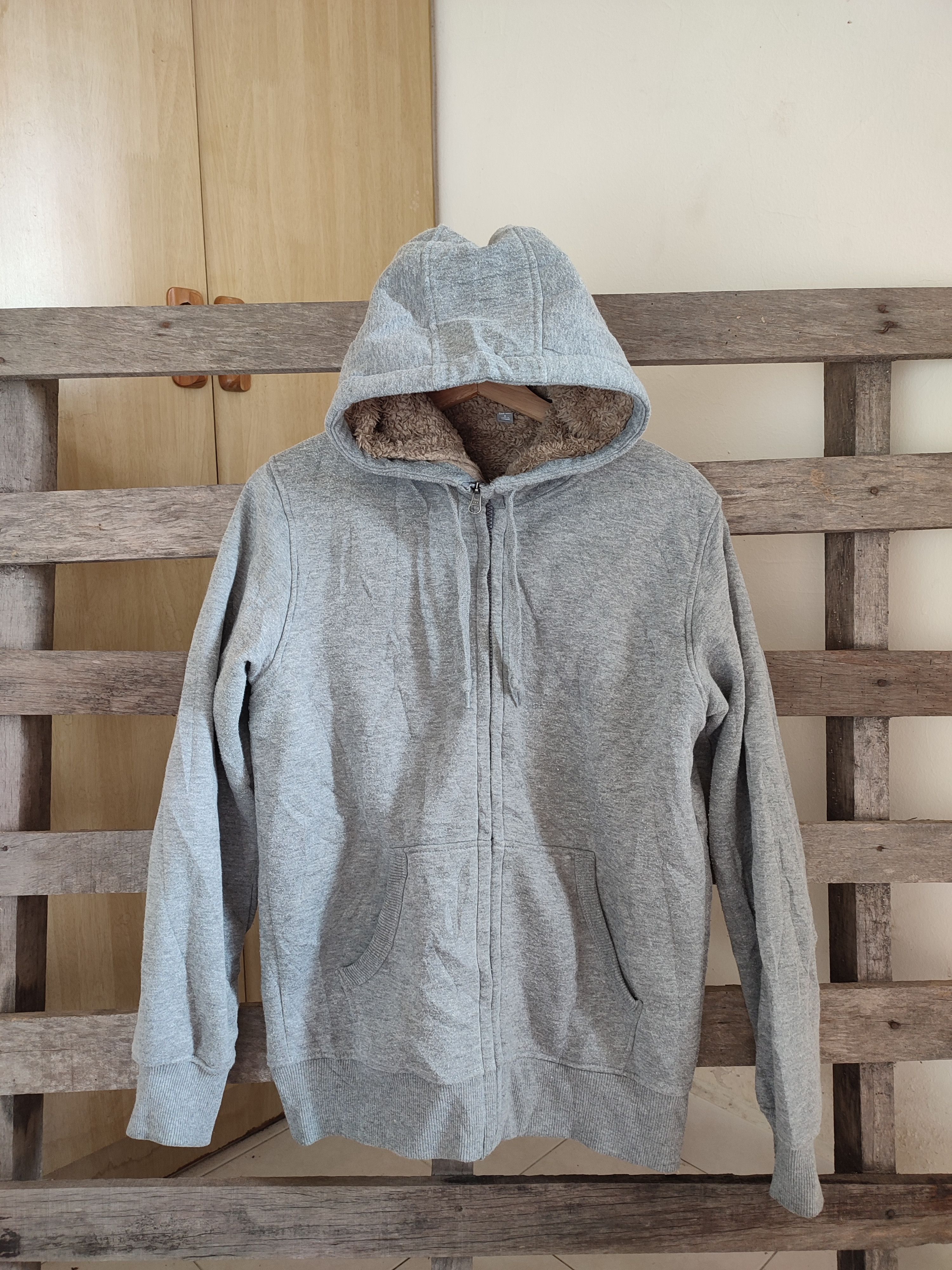 Japanese Brand × Uniqlo 💥Rare💥 Uniqlo Sherpa Zipper Hoodies Size US M / EU 48-50 / 2 - 2 Thumbnail